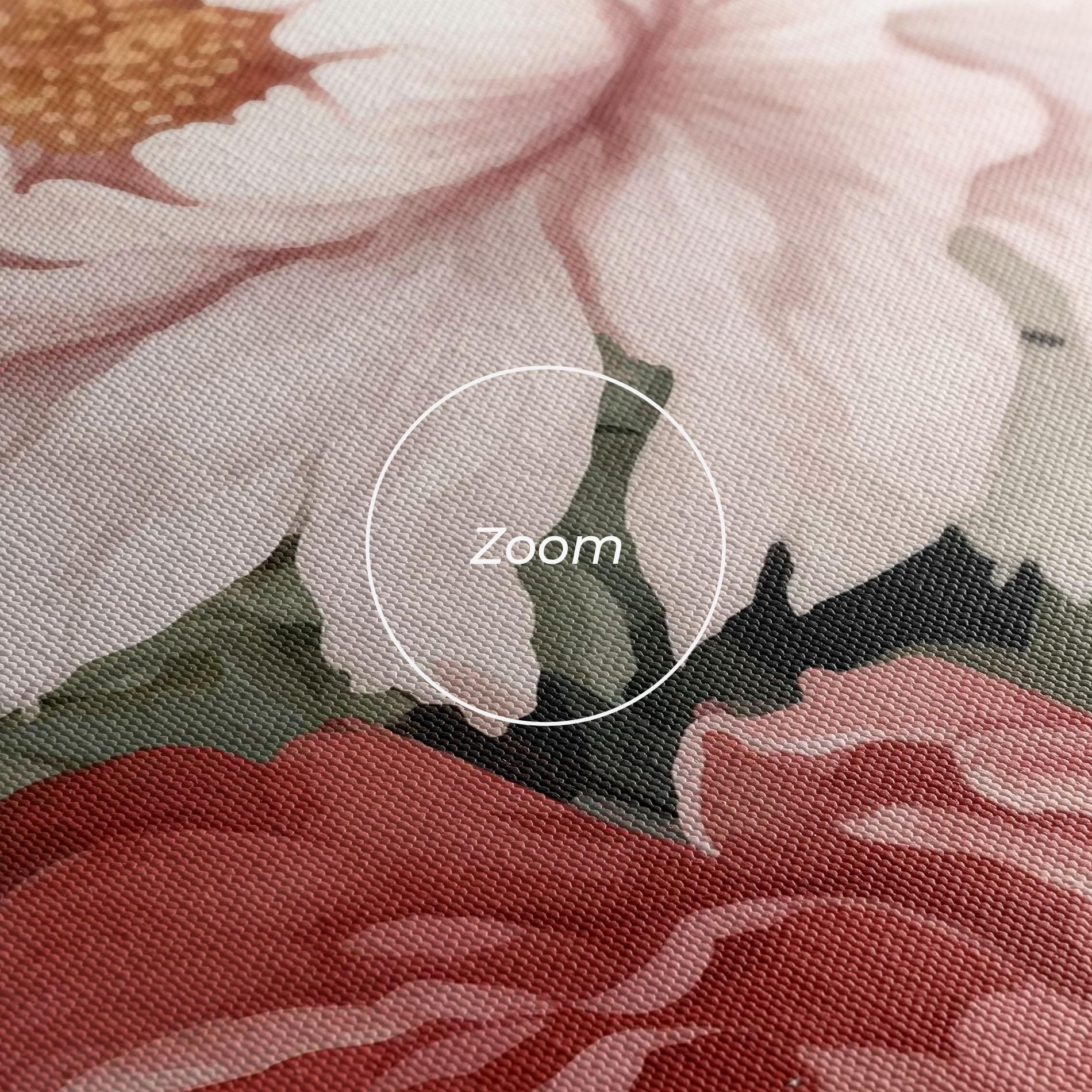 Картина на платно Light Peony Art mockup 3
