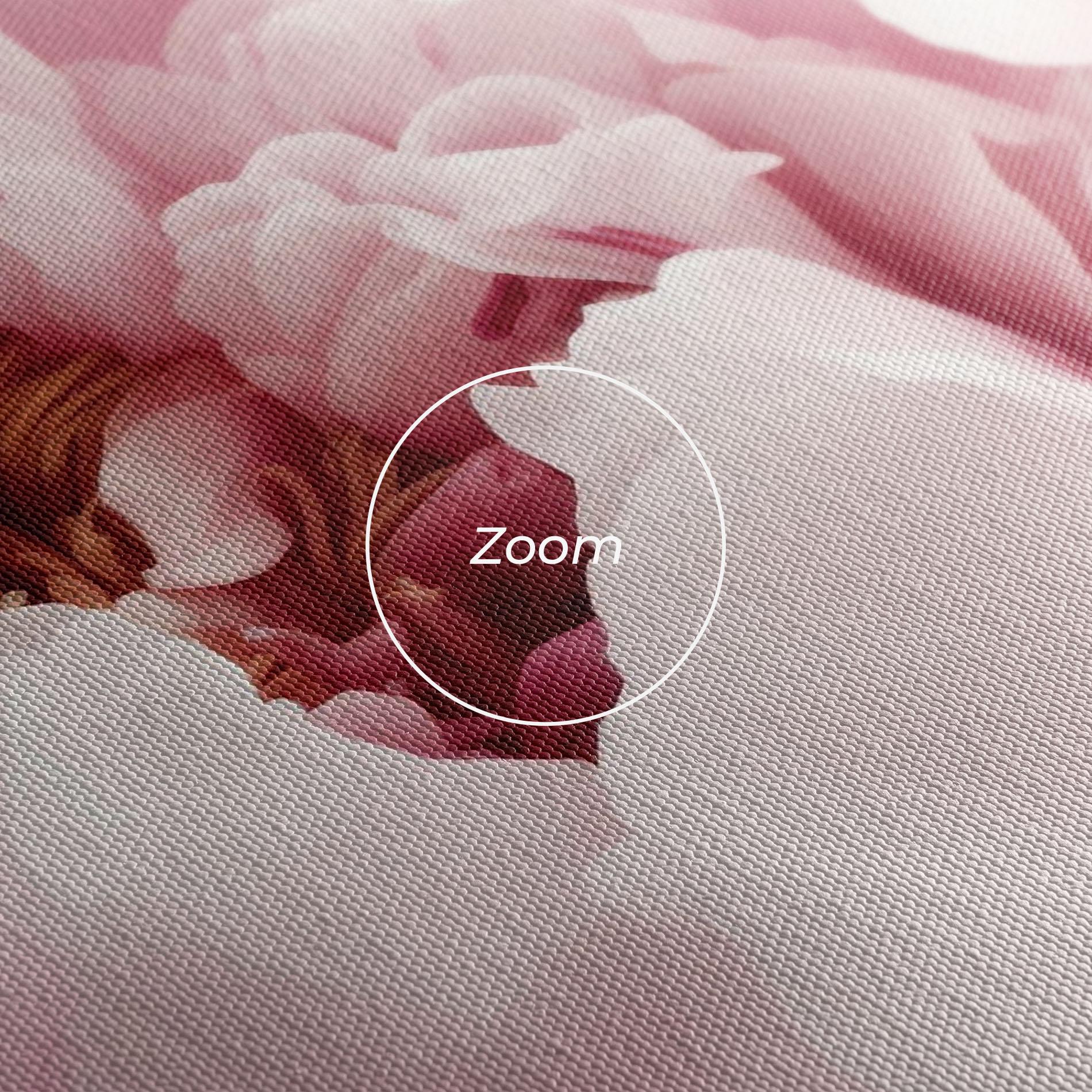 Картина на платно Pastel Peony Petals mockup 3