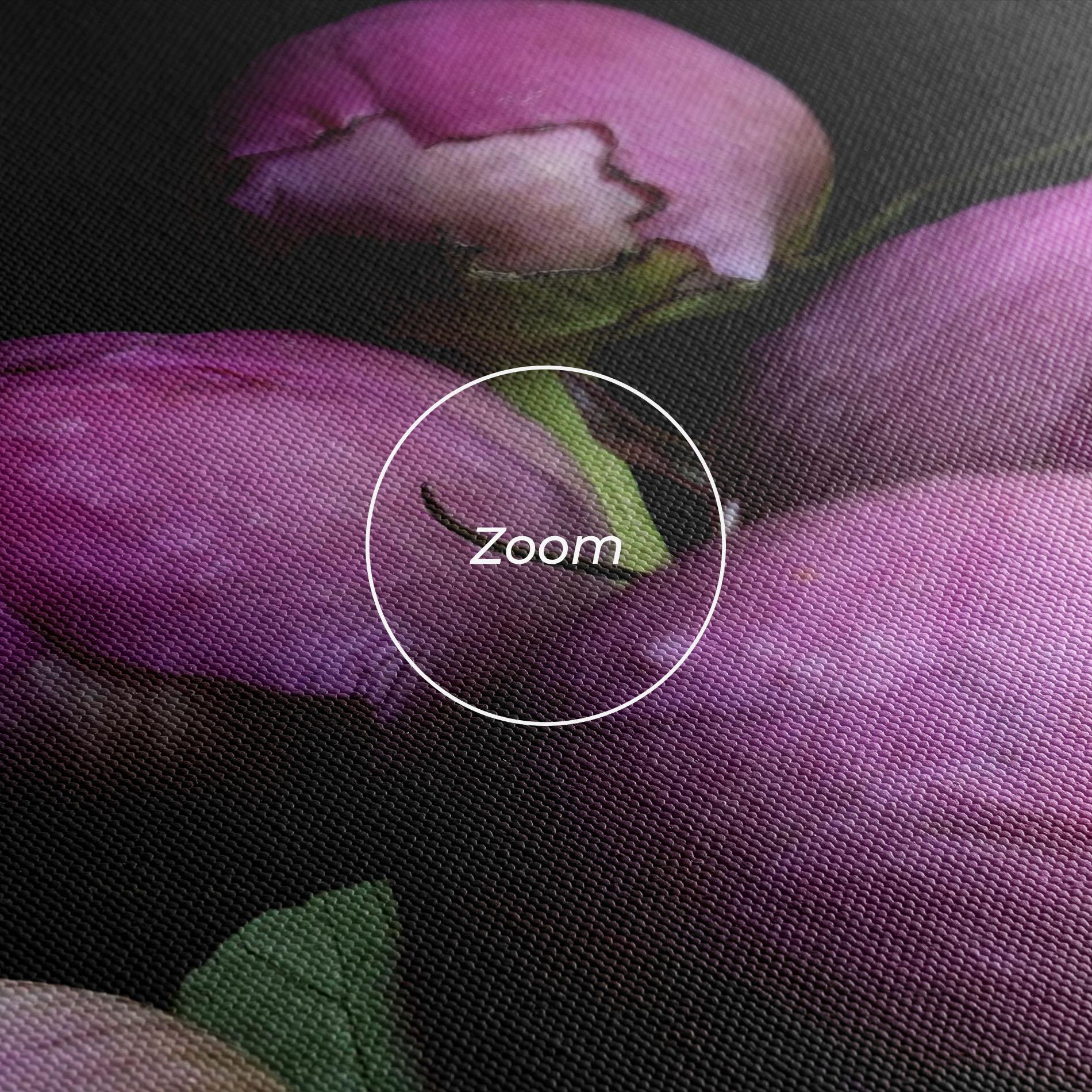 Картина на платно Peony Buds mockup 3