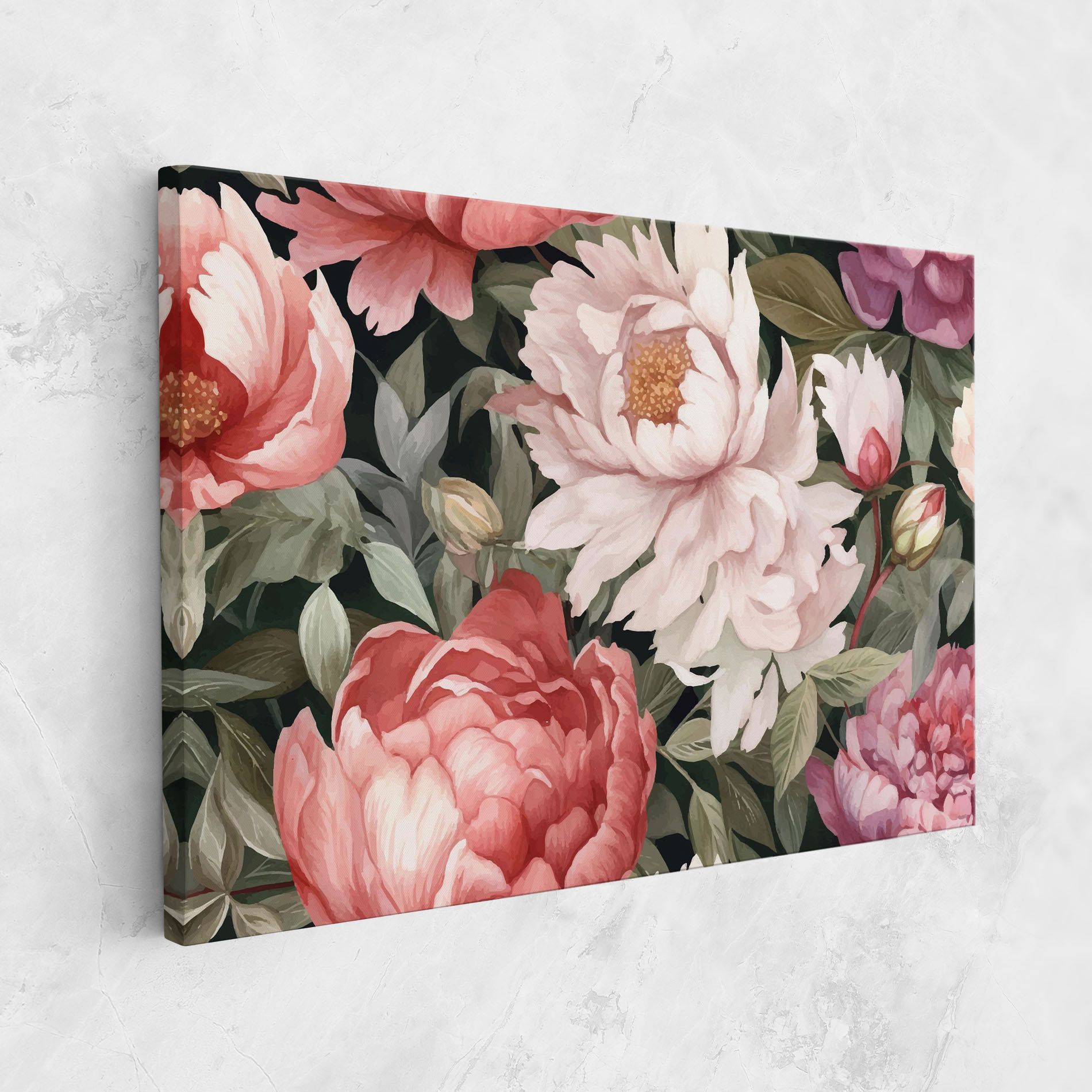 Light Peony Art mockup 1