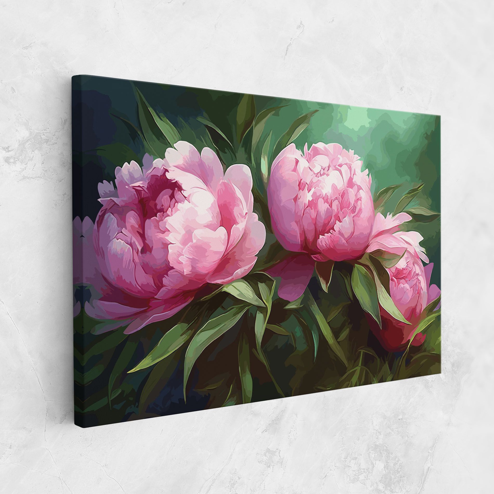 Peonies Art mockup 1