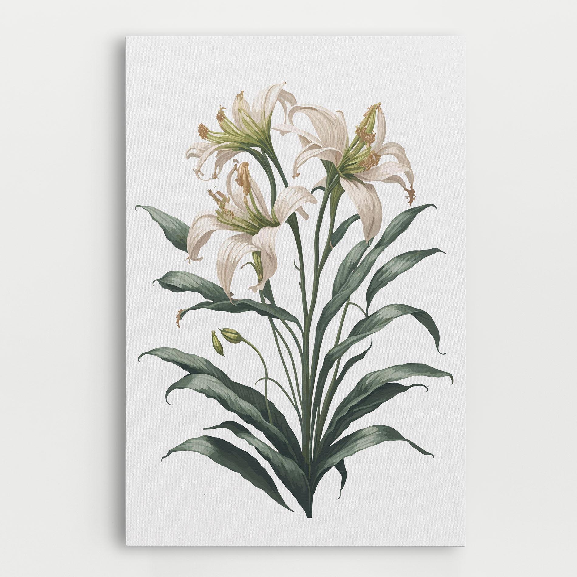 Картина на платно Columbia Lily mockup 0