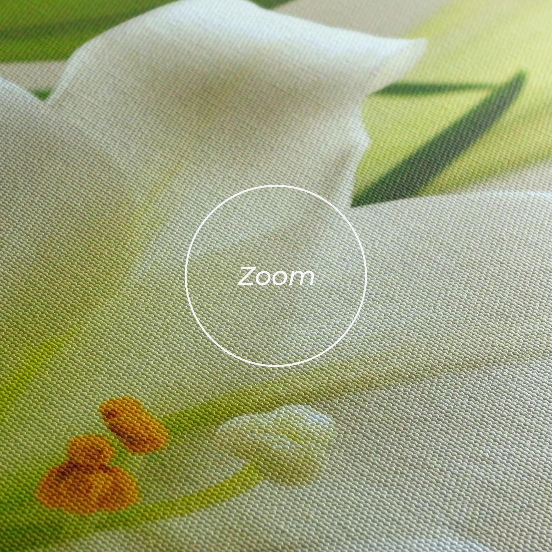 Картина на платно Green Lily mockup 3