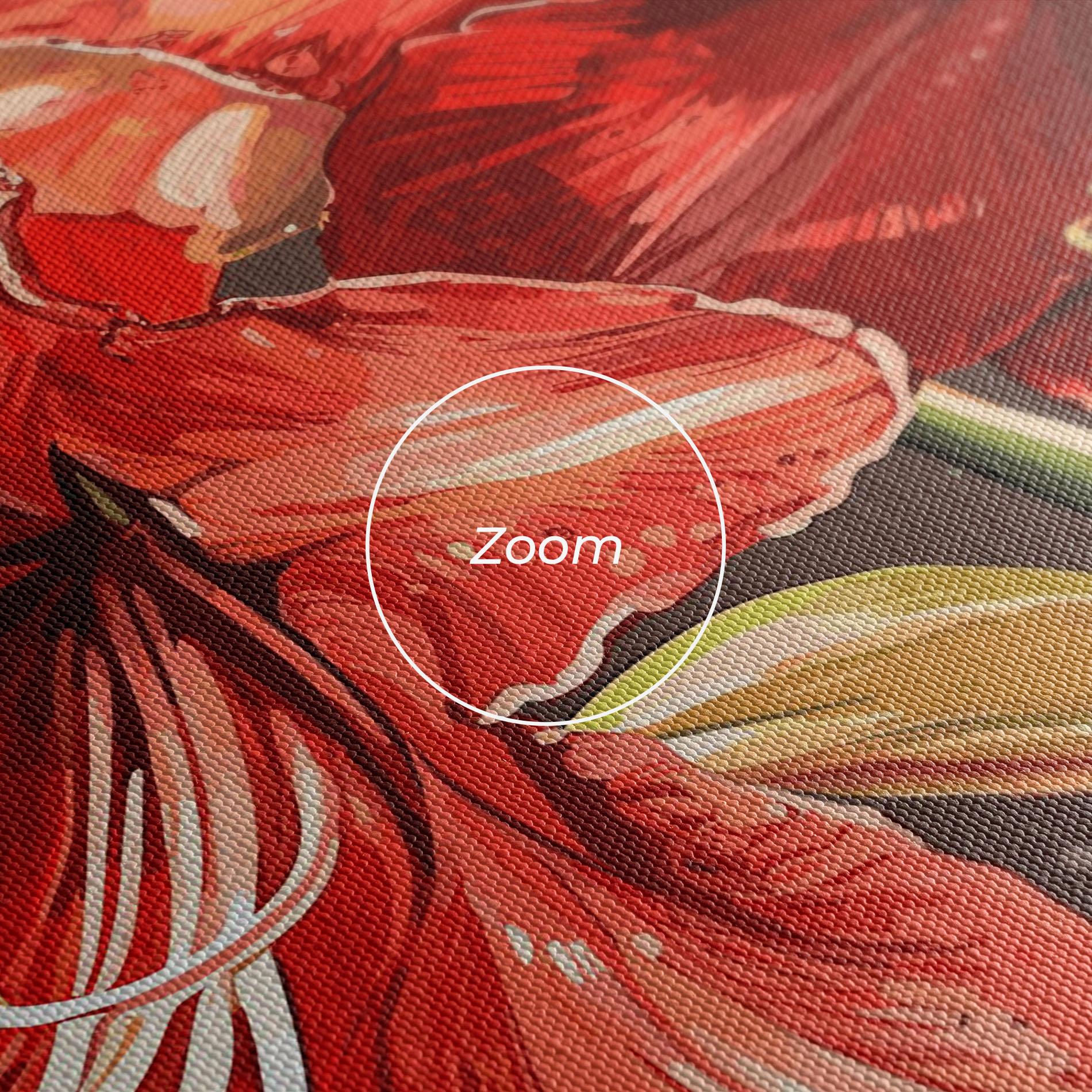 Картина на платно Orange Pretty Lily mockup 3