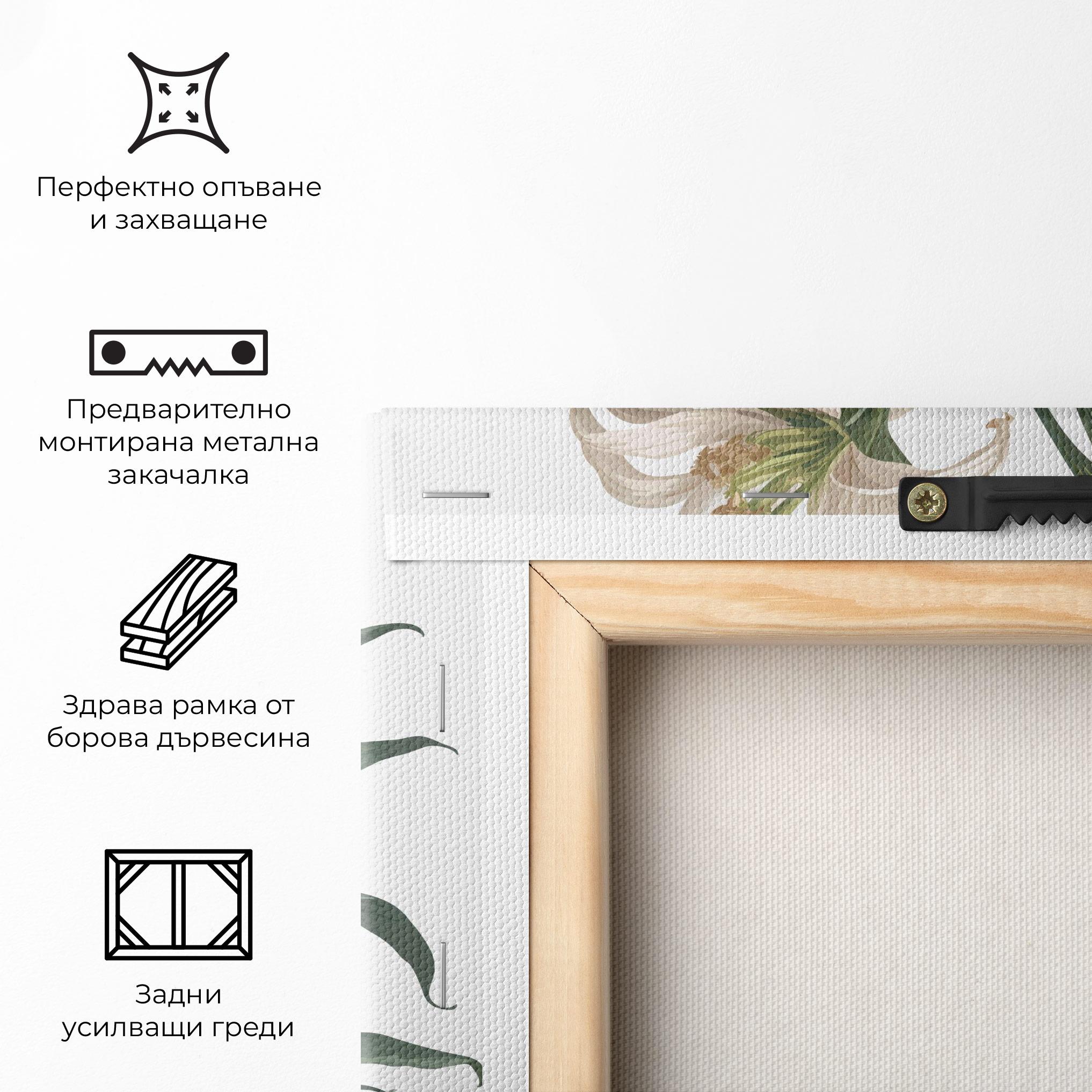 Картина на платно Columbia Lily mockup 5