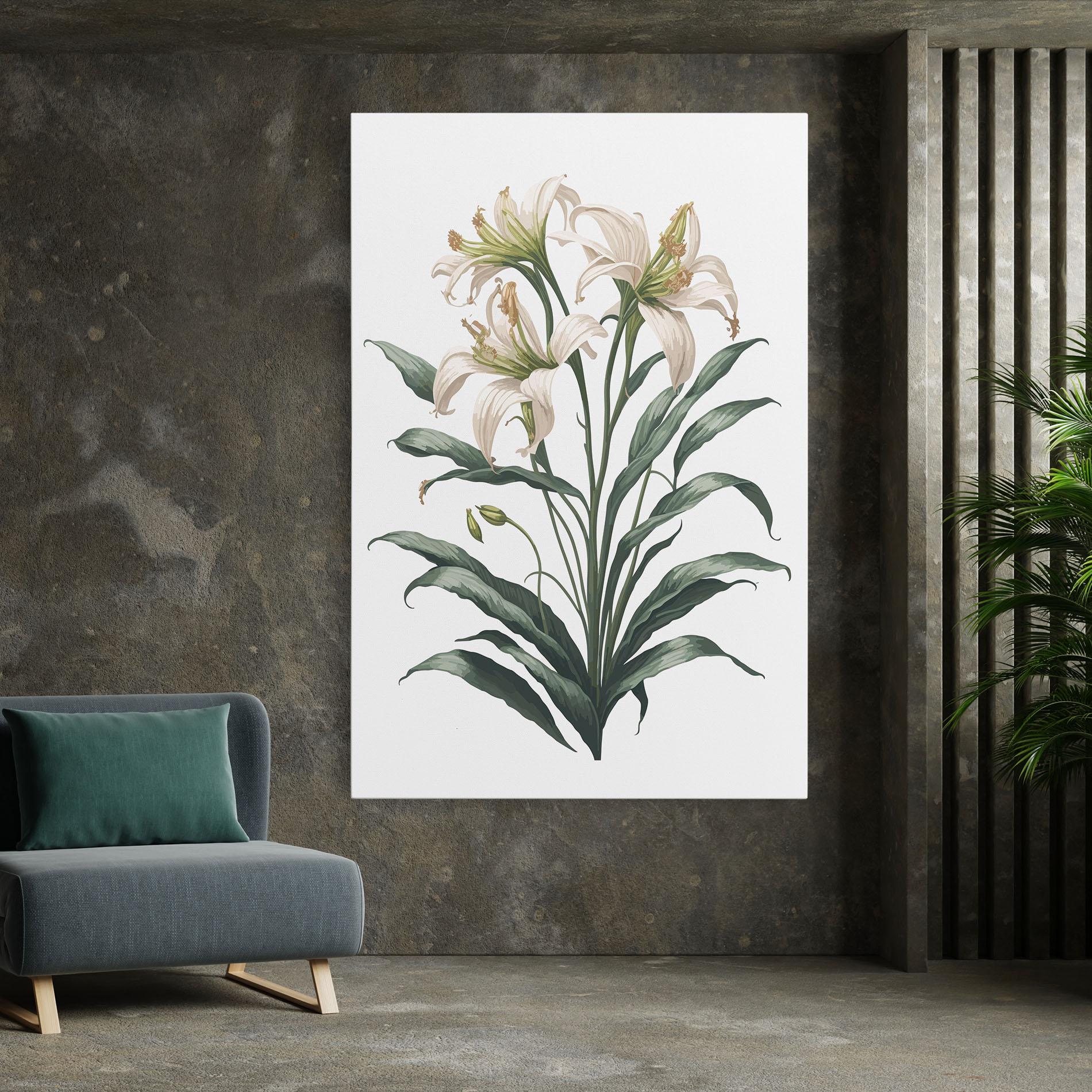 Картина на платно Columbia Lily mockup 7