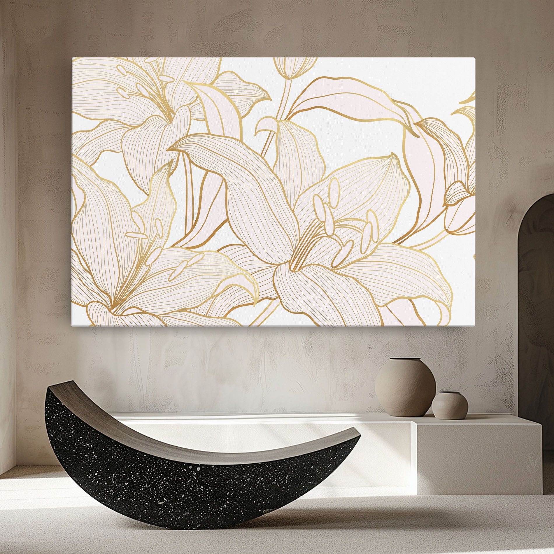Gold Lily mockup 8