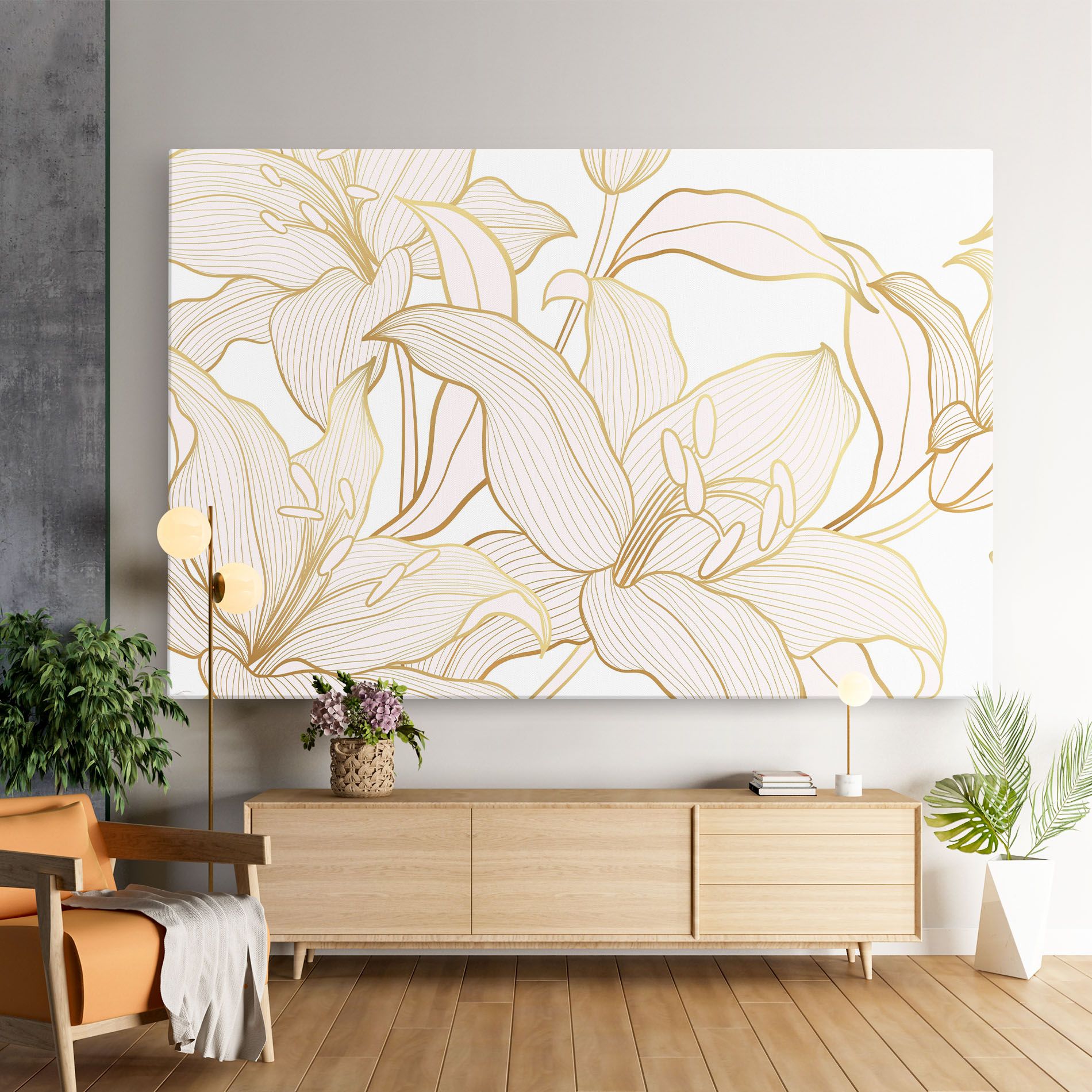 Gold Lily mockup 9