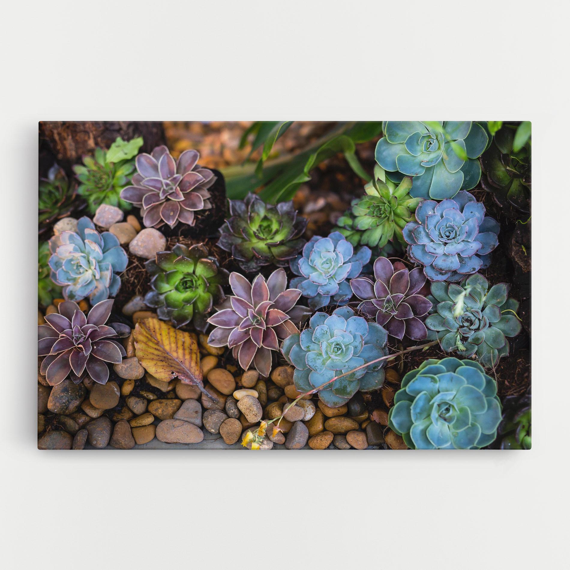 Картина на платно Colorful Flowers mockup 0
