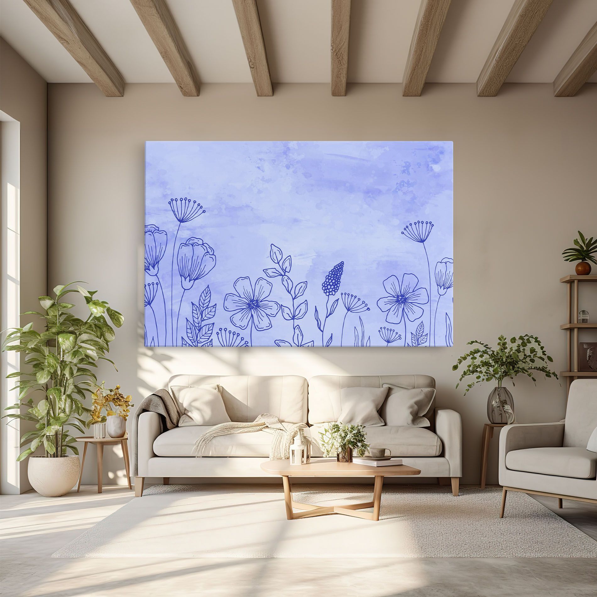 Blue Line Plant mockup 6