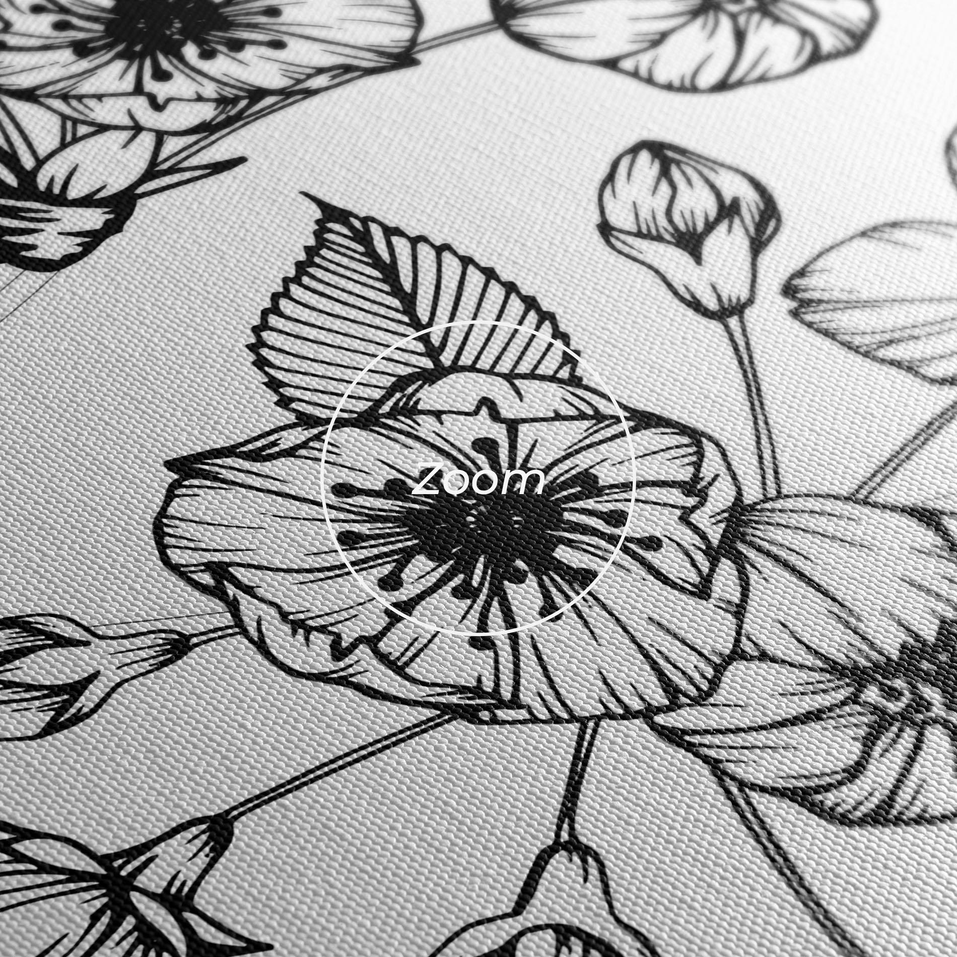 Картина на платно Sakura Line mockup 3