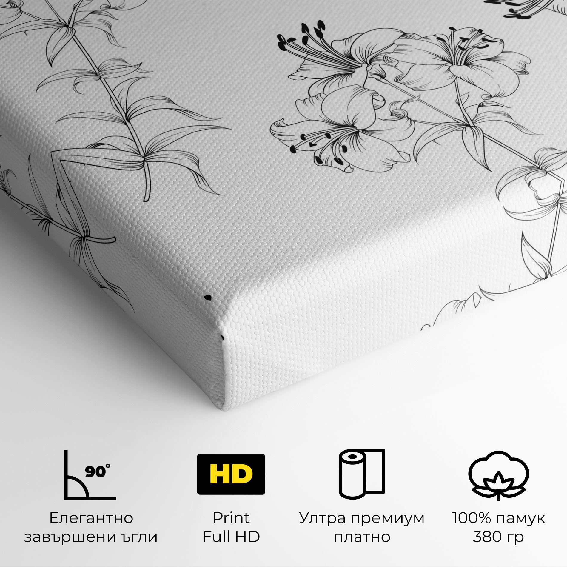 Flower Pattern mockup 4