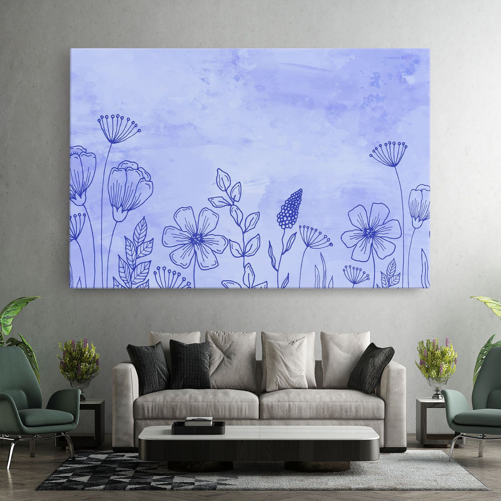 Blue Line Plant mockup 7