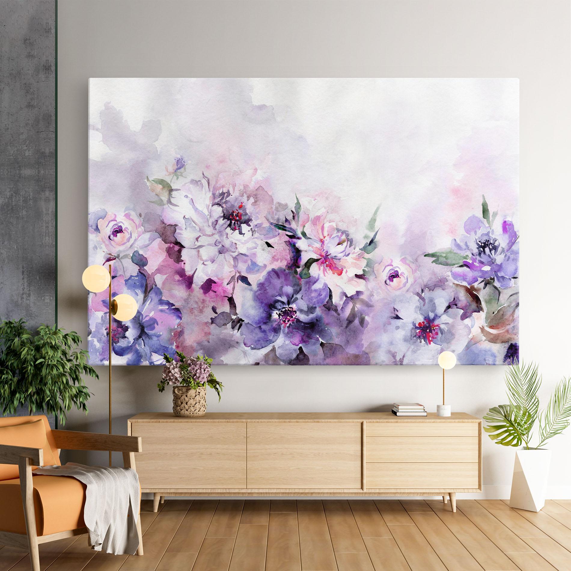 Картина на платно Buchet Multicolor mockup 9