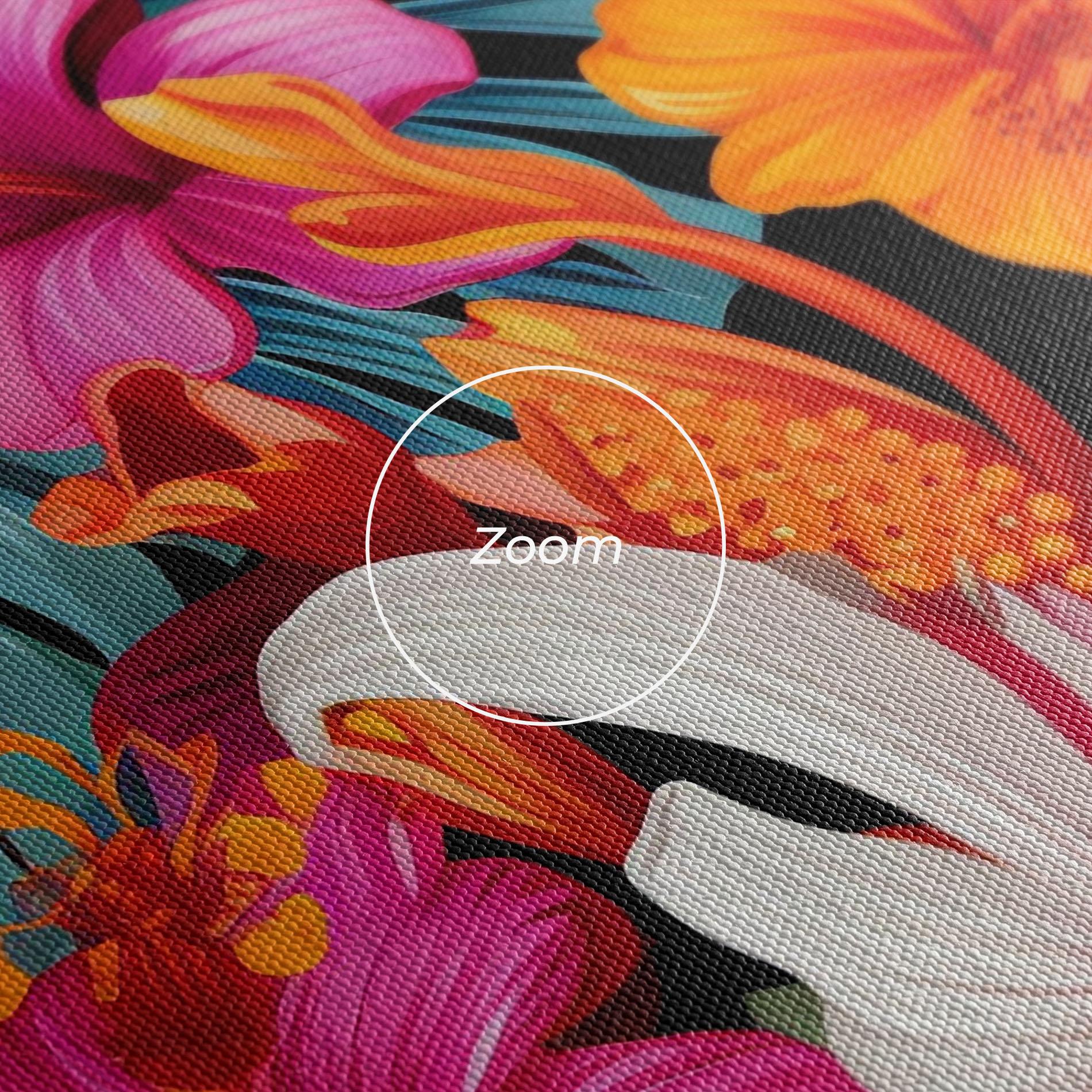 Картина на платно Exotic Patern mockup 3