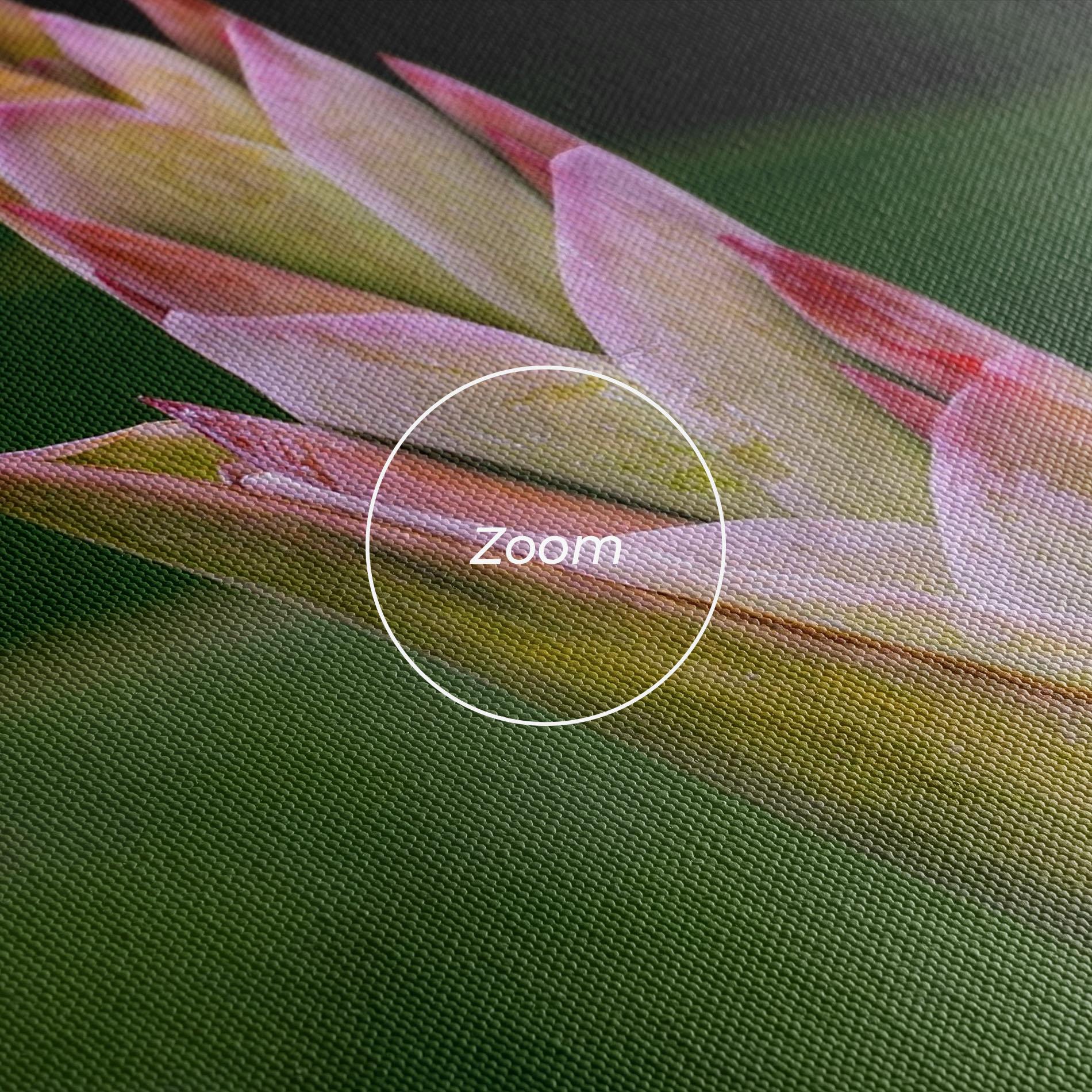 Картина на платно Light Pink Exotic mockup 3