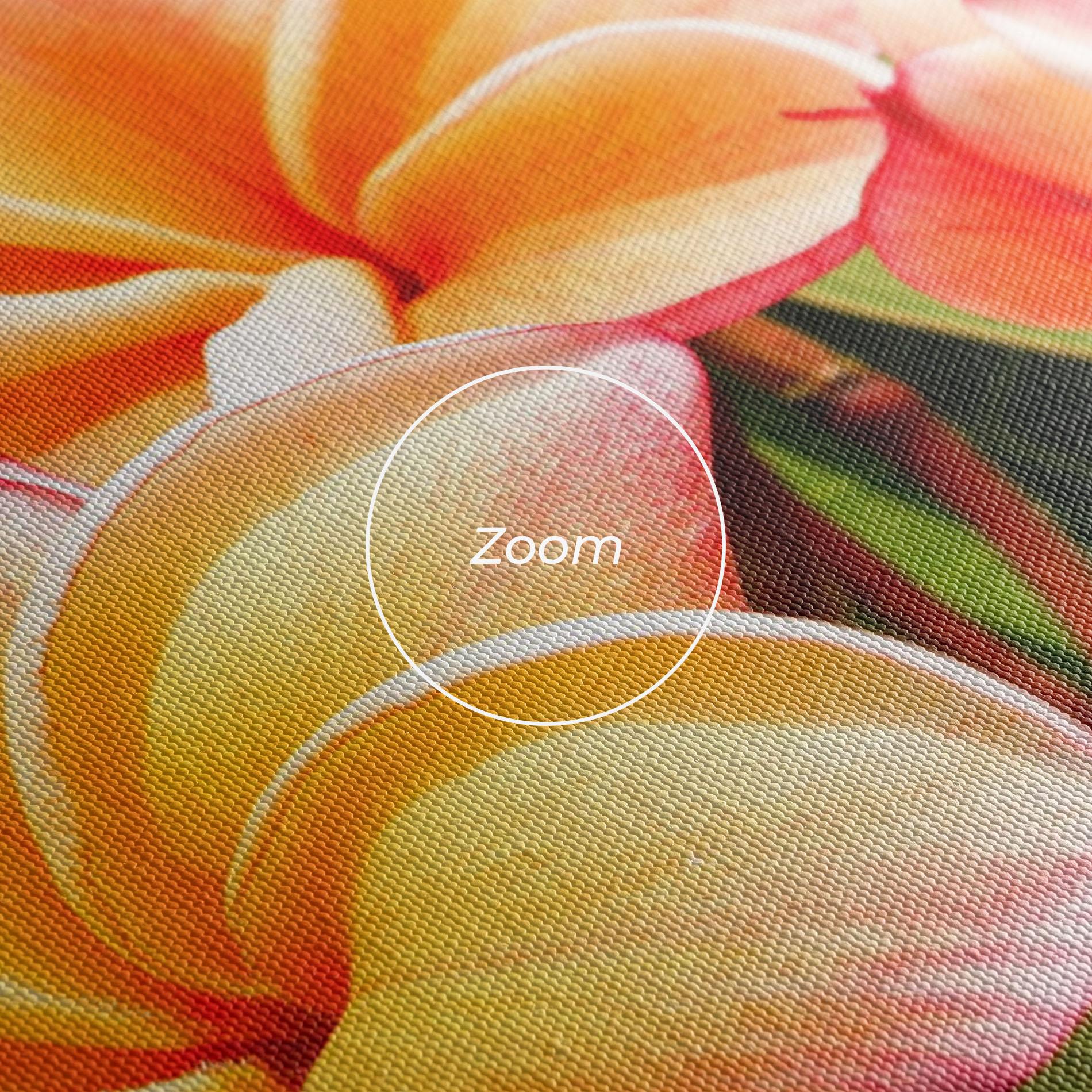 Картина на платно Pretty Plumeria mockup 3