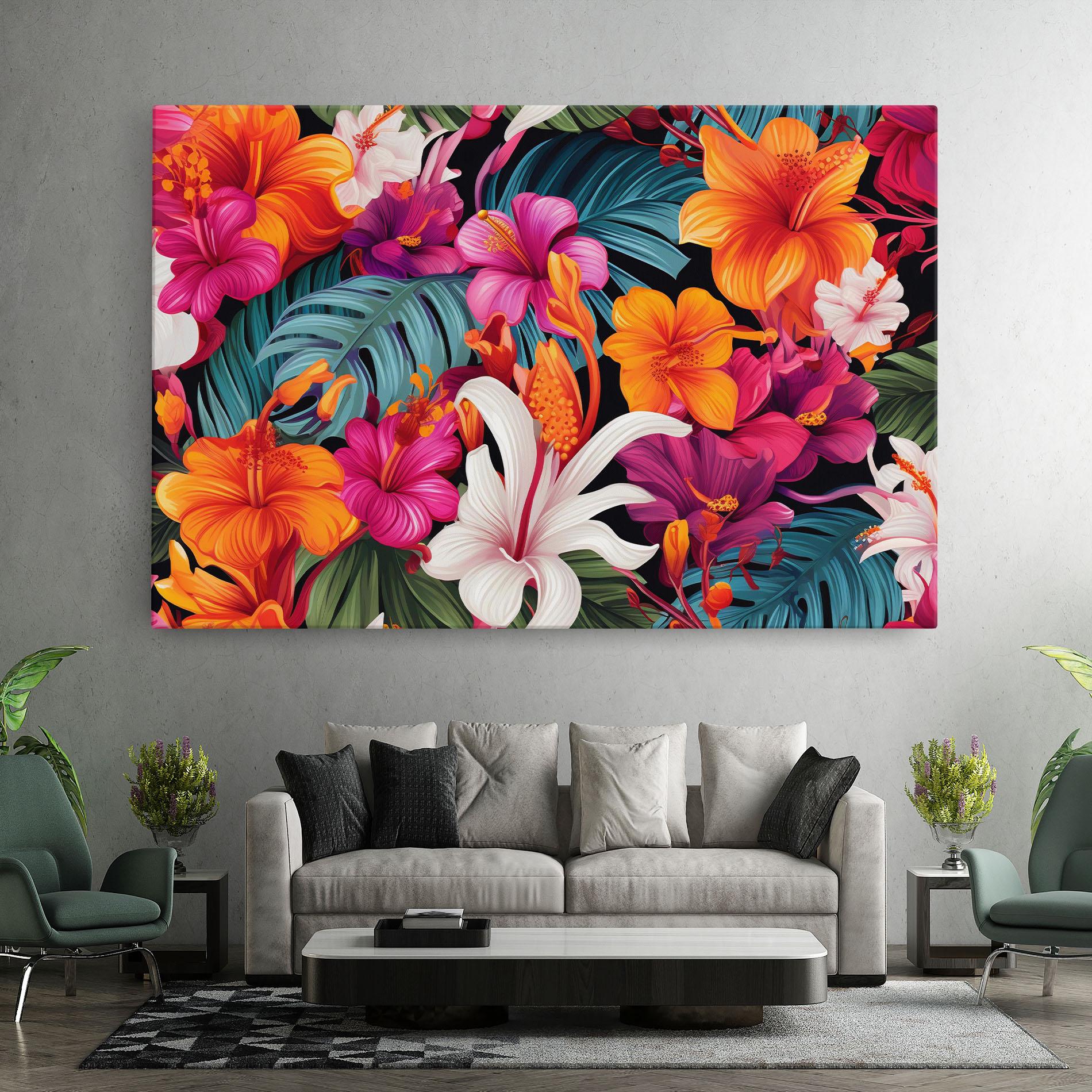 Картина на платно Exotic Patern mockup 7