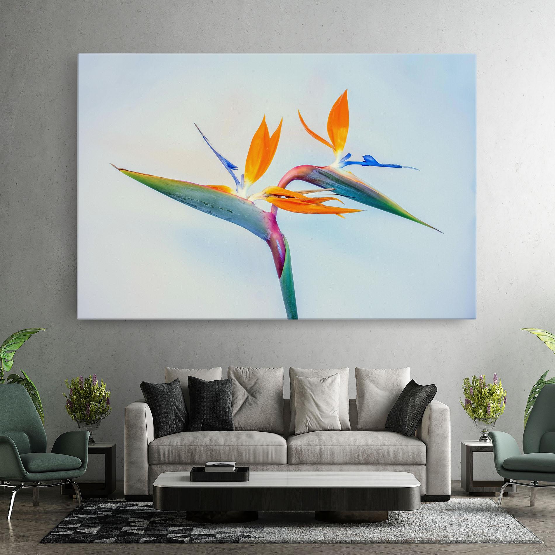 Картина на платно Green Orange Exotic mockup 7