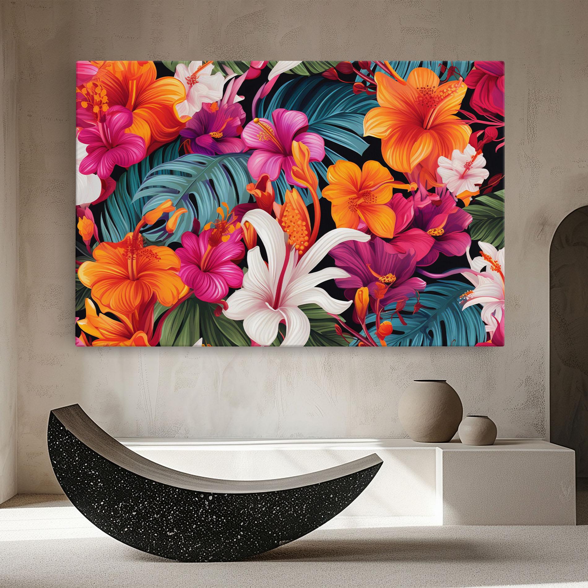 Картина на платно Exotic Patern mockup 8