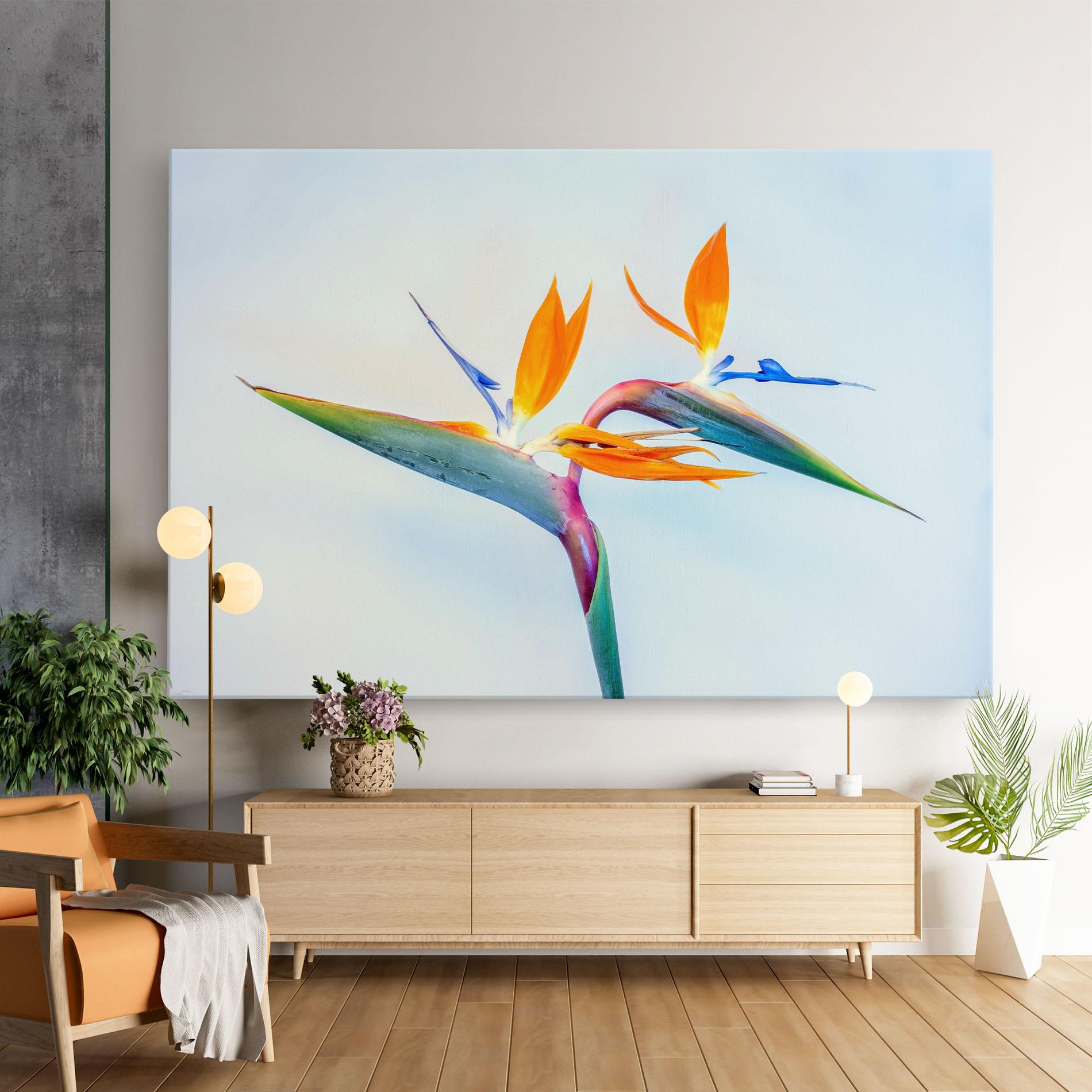 Картина на платно Green Orange Exotic mockup 9