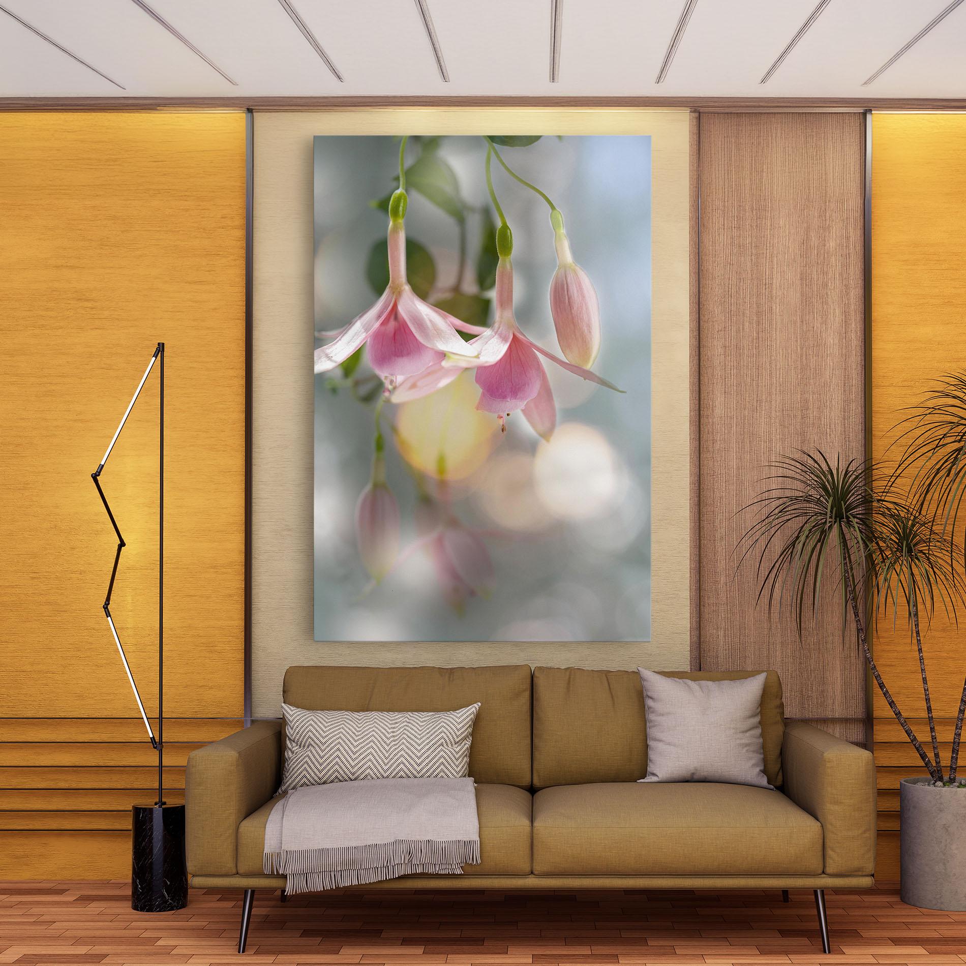 Картина на платно Dreamy Pink Exotic mockup 9