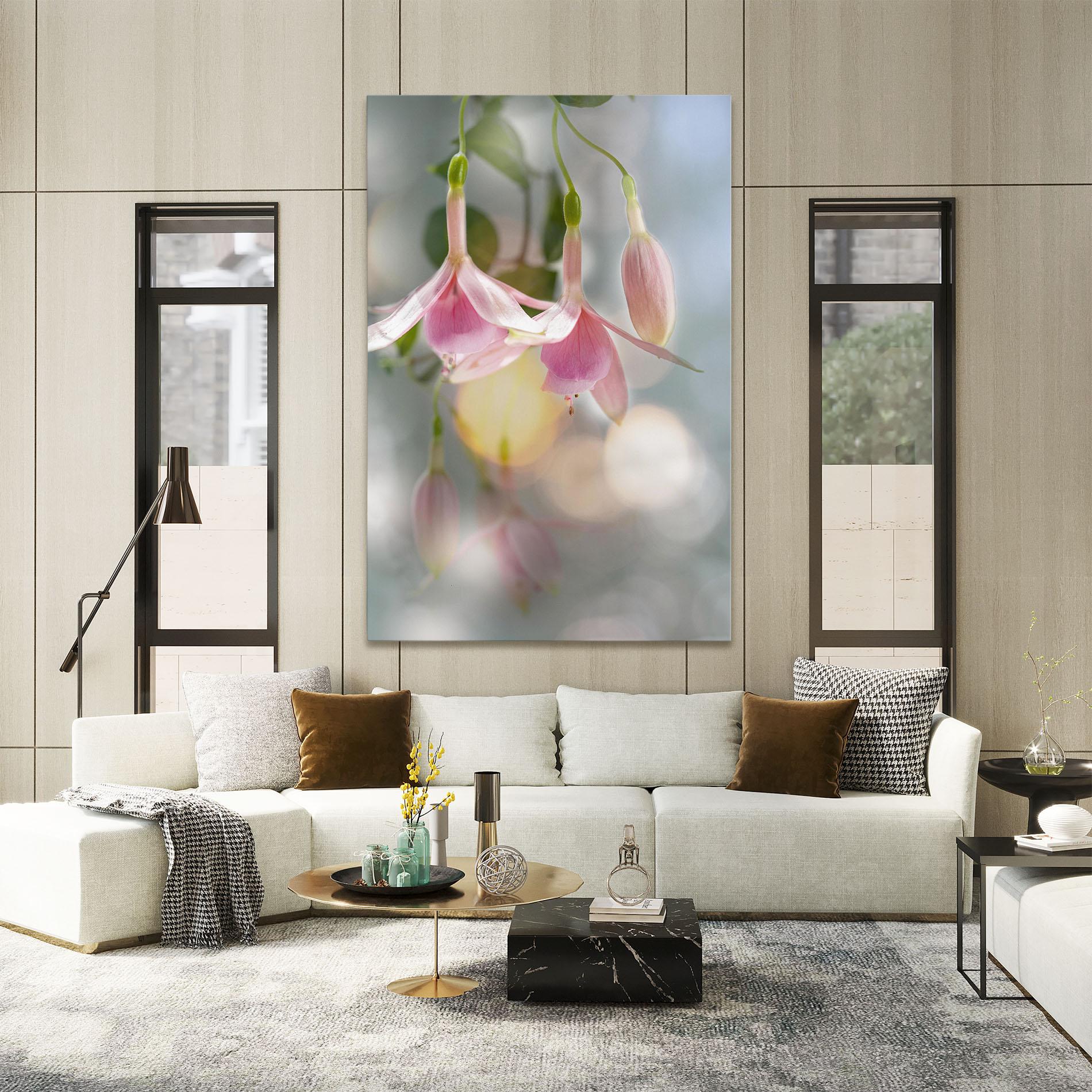 Картина на платно Dreamy Pink Exotic mockup 2