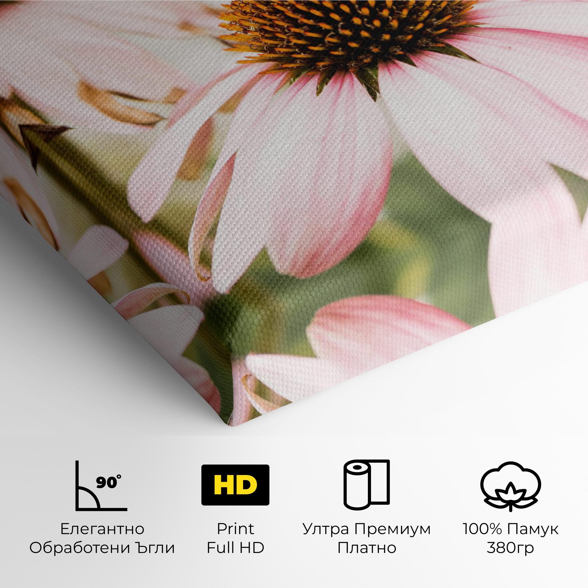 Картина на платно Daylight Flower mockup 4