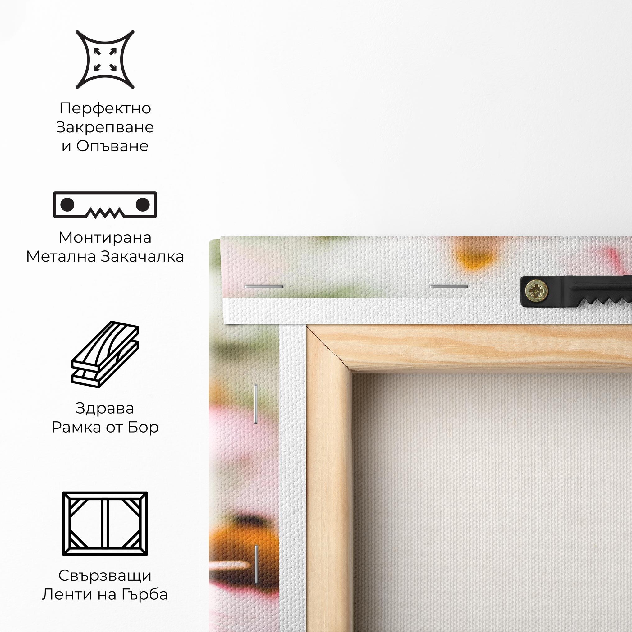 Картина на платно Daylight Flower mockup 5