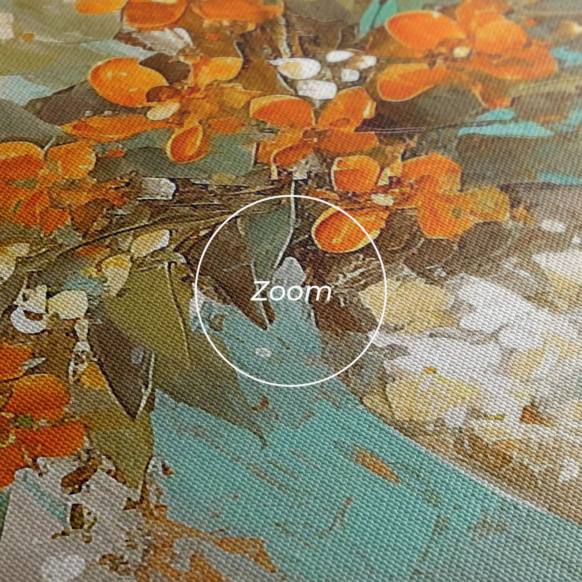 Grey Vase Orange mockup 3