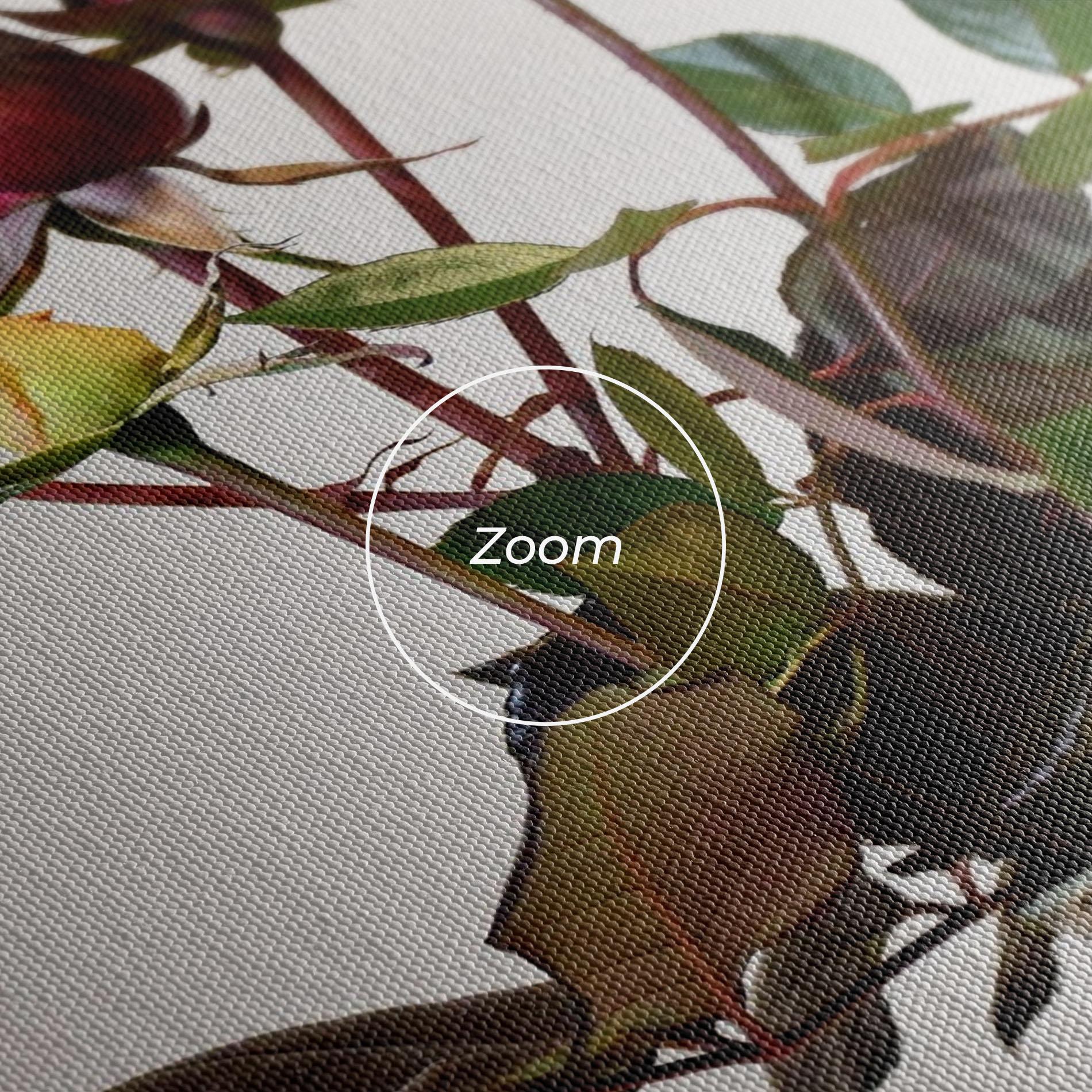 Картина на платно Roses Vase mockup 3