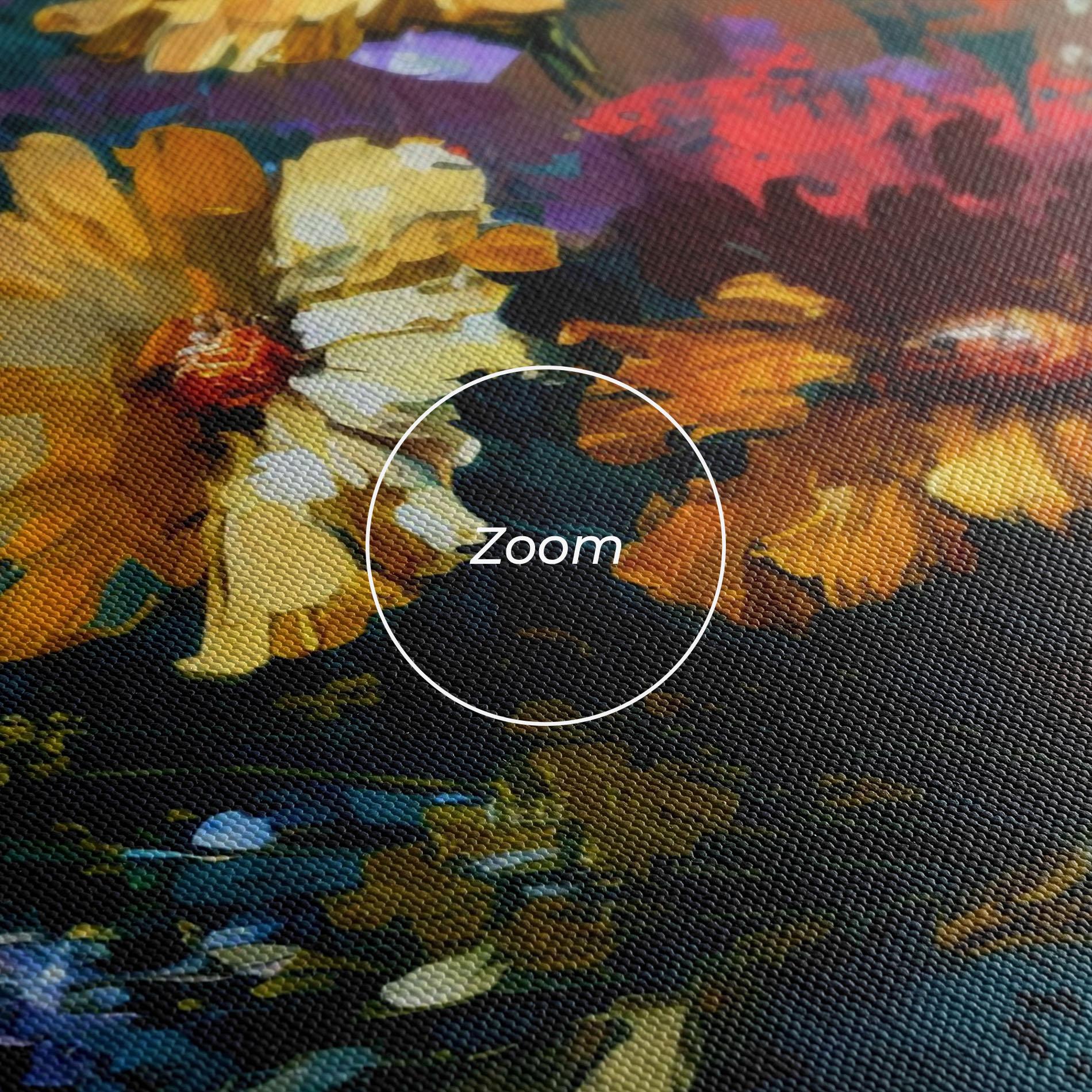 Картина на платно Yellow Art Vase mockup 3