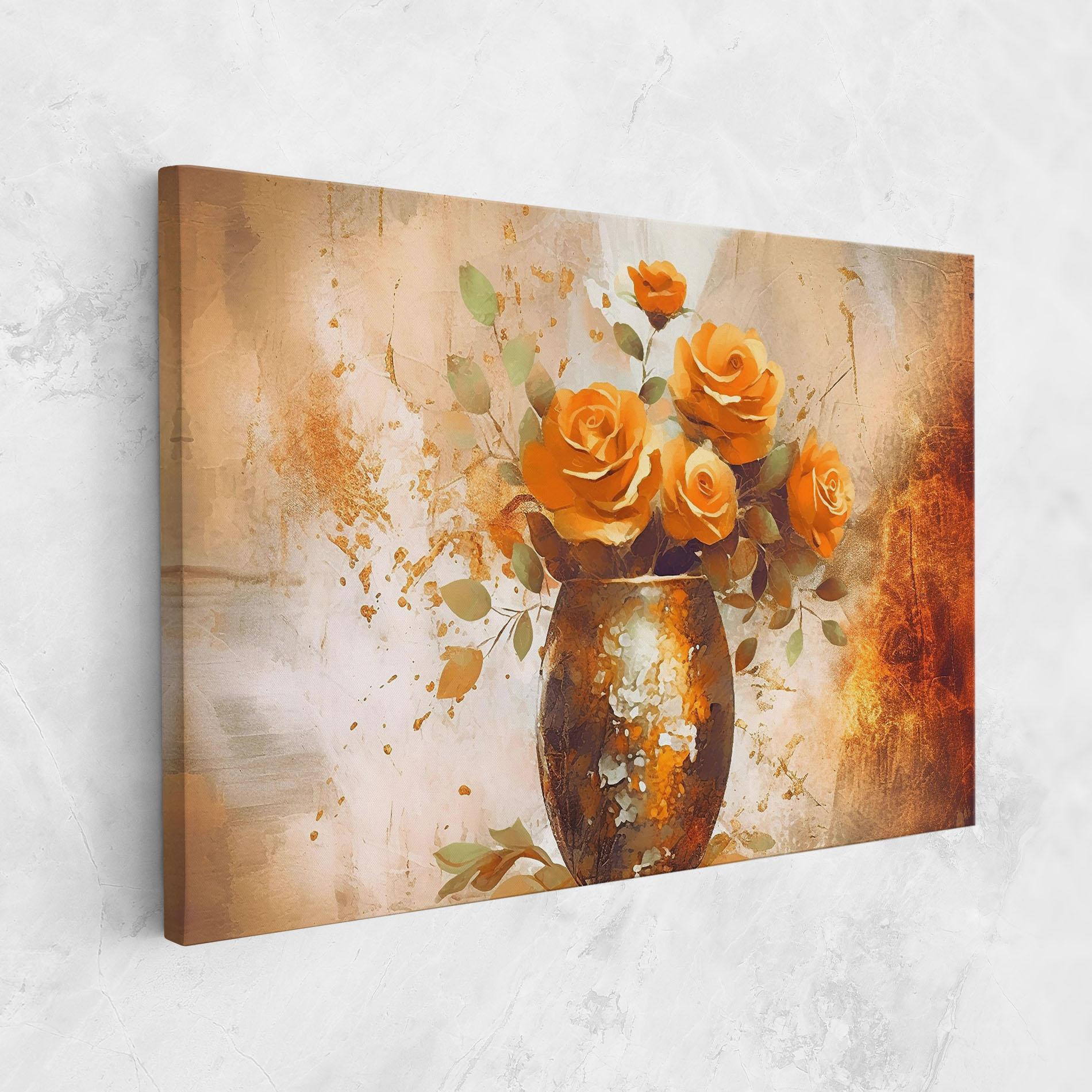 Картина на платно Brown Vase Art mockup 1