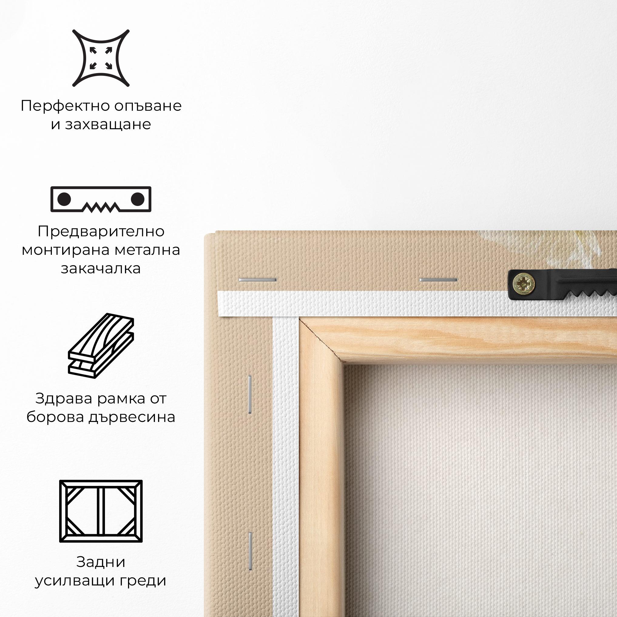 Картина на платно Pretty Vase mockup 5