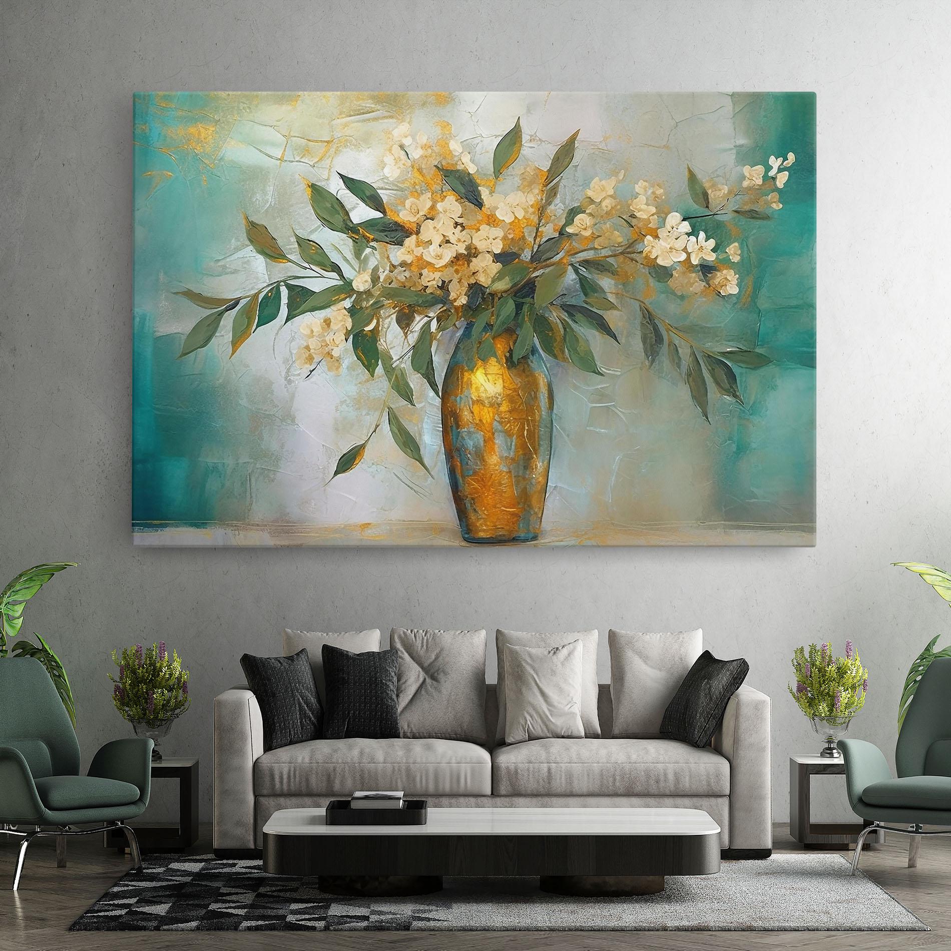 Картина на платно Abstract Vase Art mockup 7