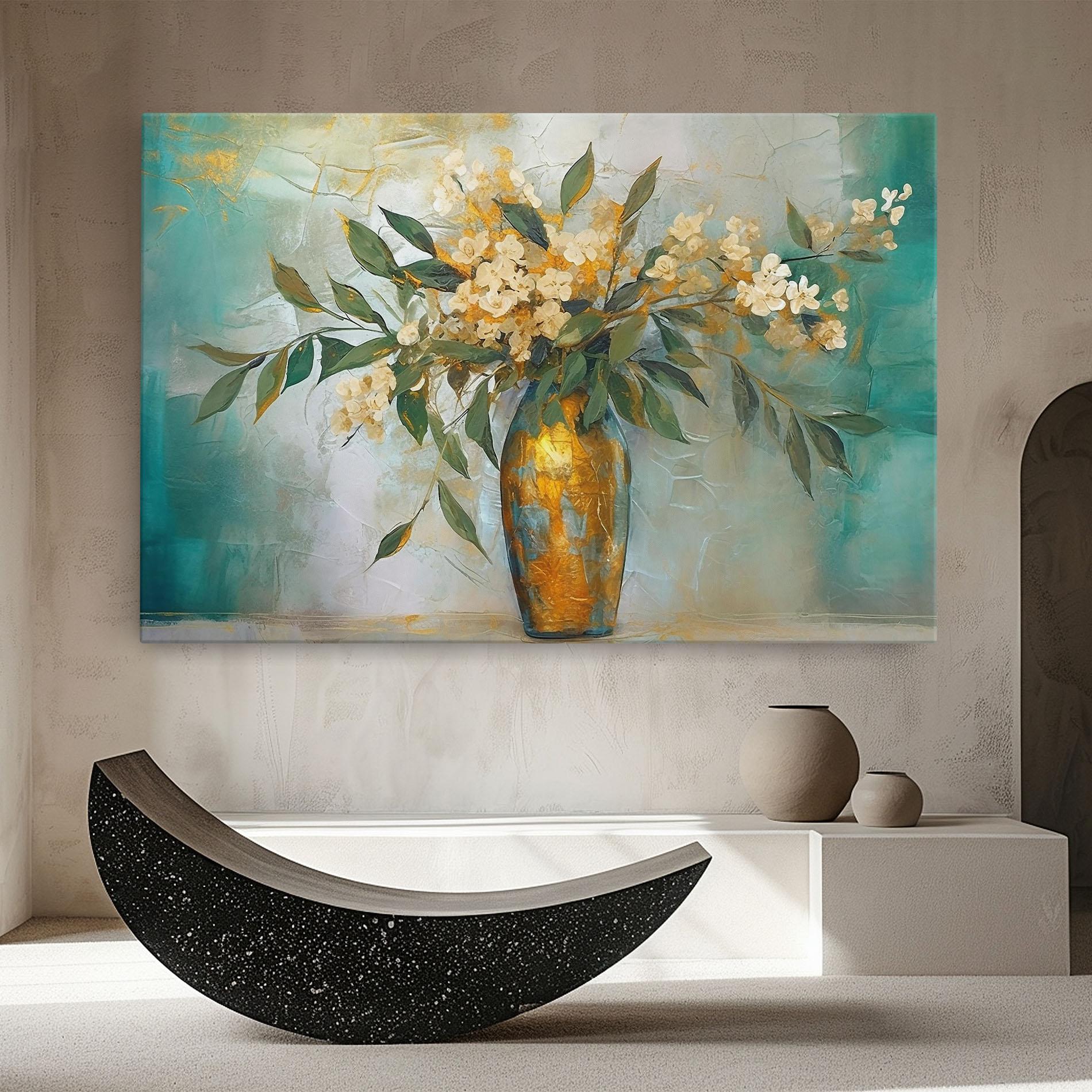 Картина на платно Abstract Vase Art mockup 8