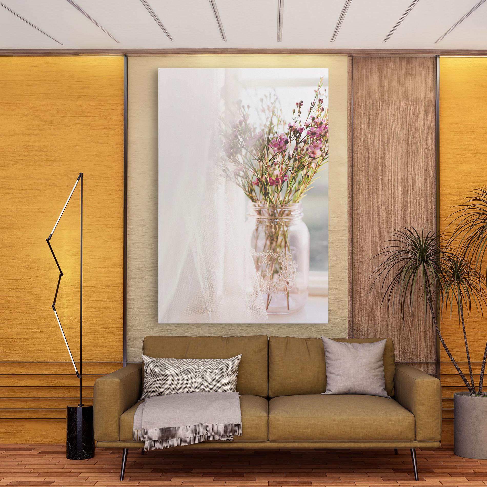 Картина на платно Field Flowers Vase mockup 9