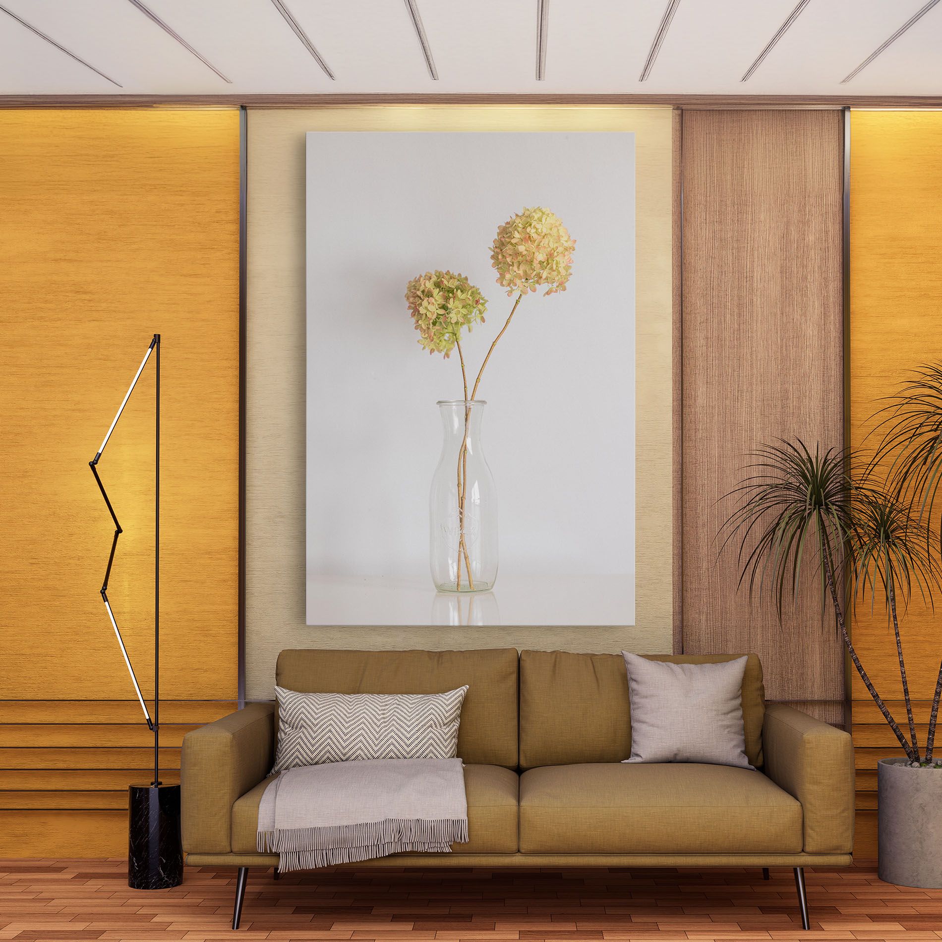 Pretty Flower Vase mockup 9
