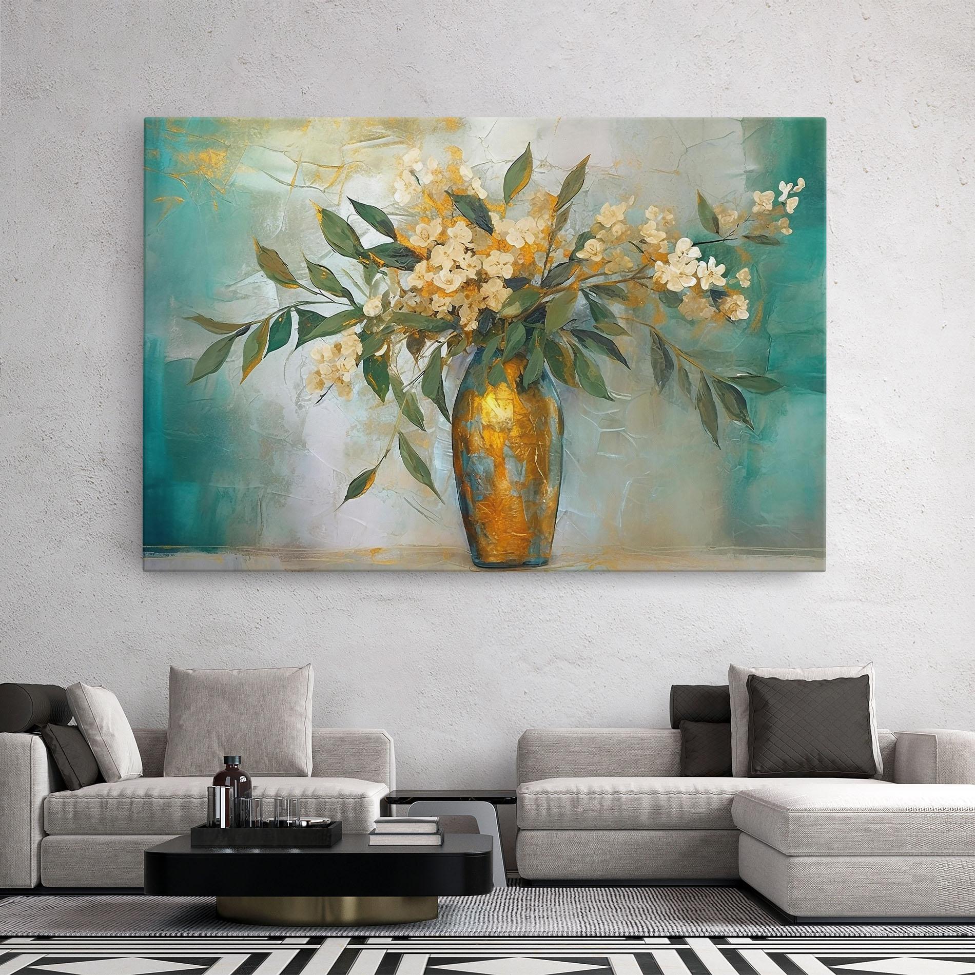 Картина на платно Abstract Vase Art mockup 2