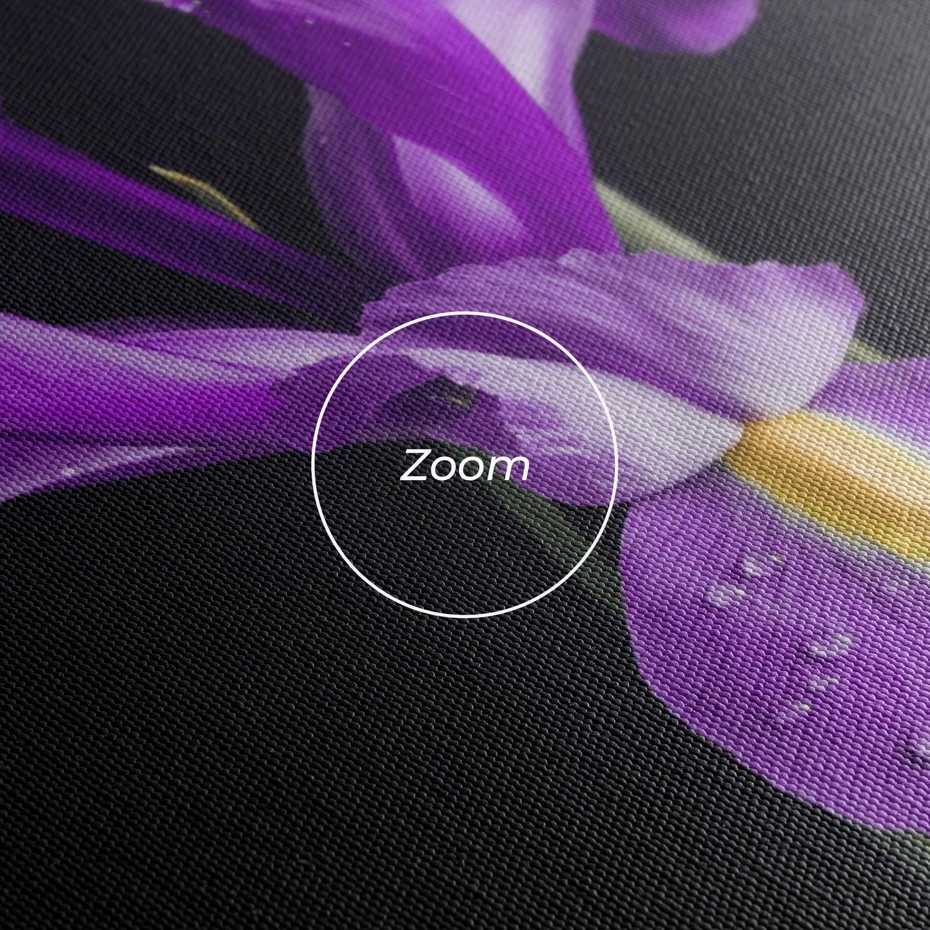 Картина на платно Fresh Purple Iris mockup 3