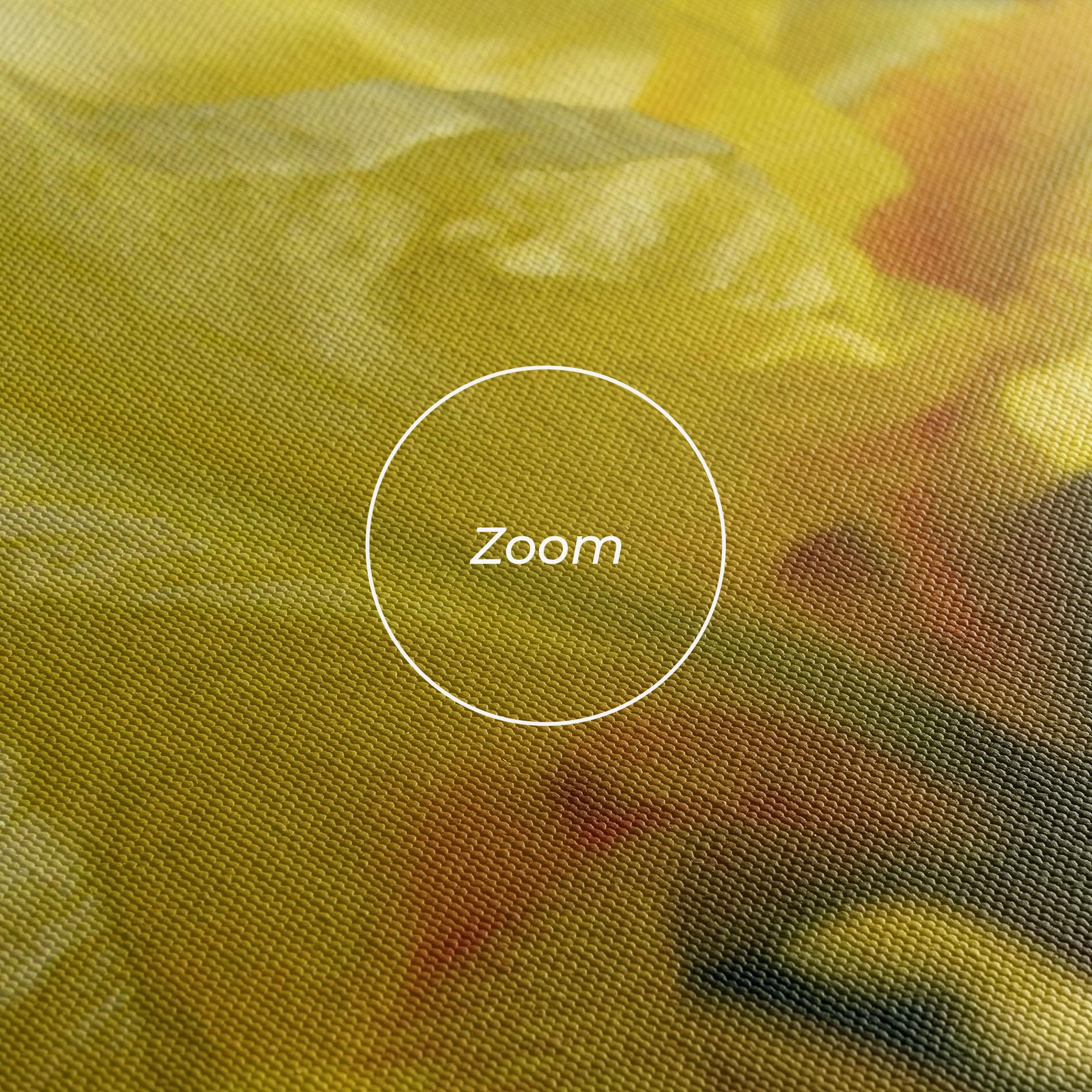 Картина на платно Garden Yellow Iris mockup 3