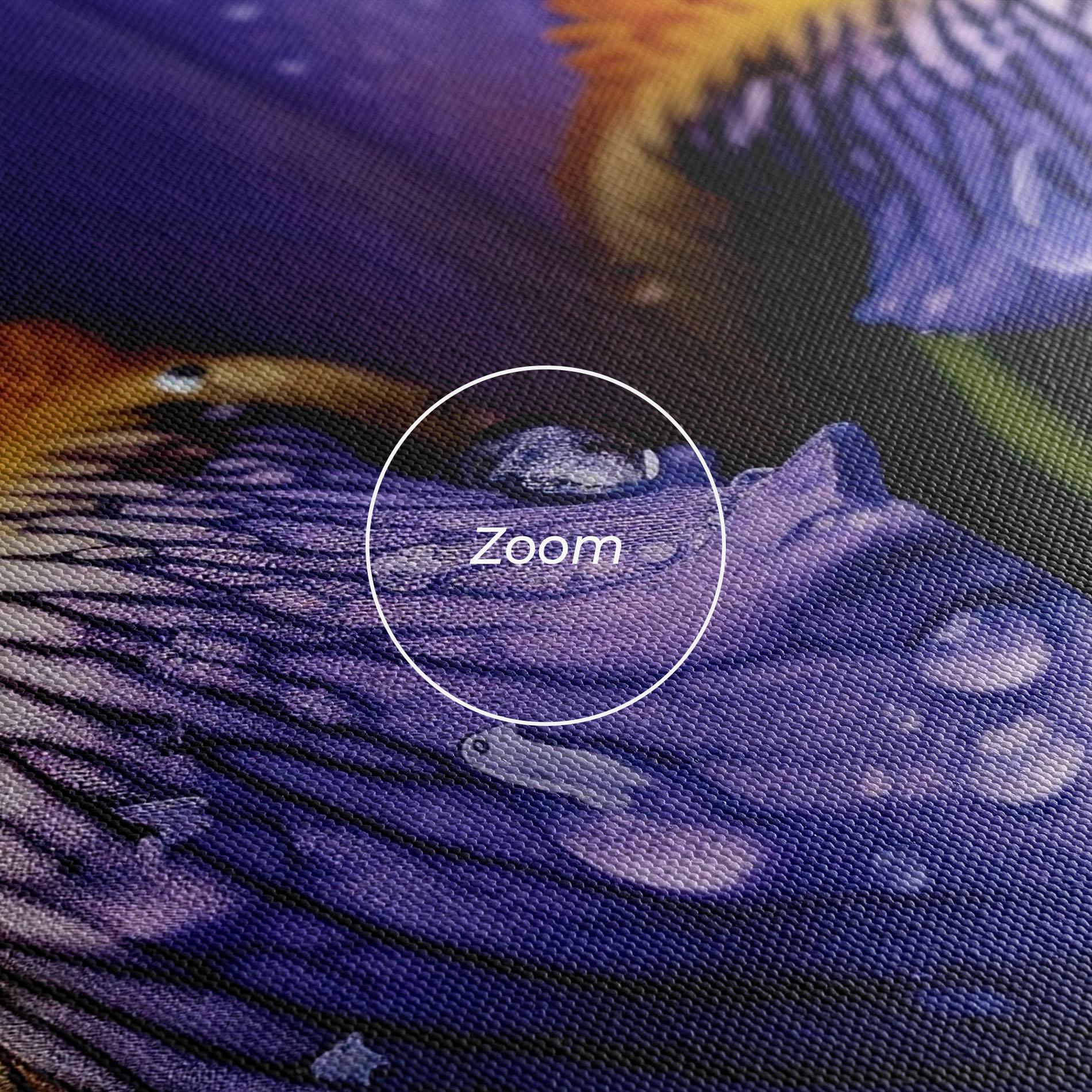 Картина на платно Iris After Rain mockup 3