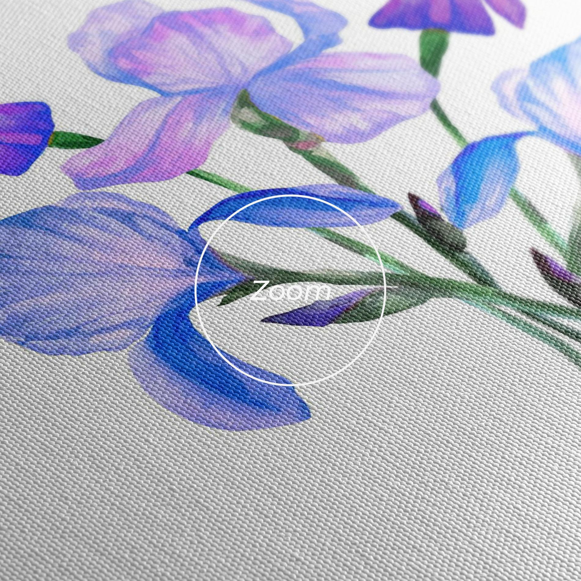 Картина на платно Iris Set mockup 3