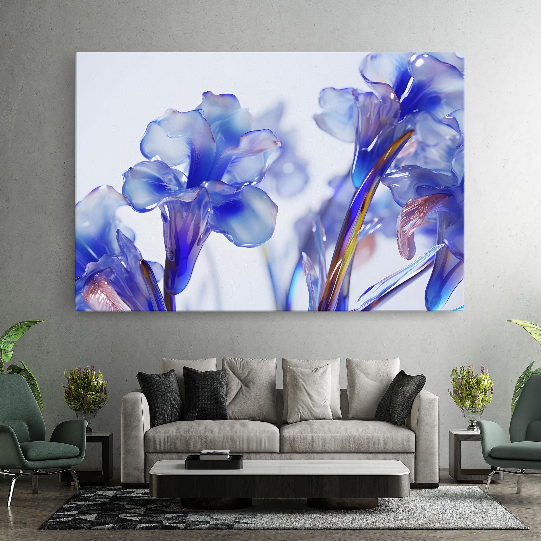 Картина на платно Iris Glass mockup 7