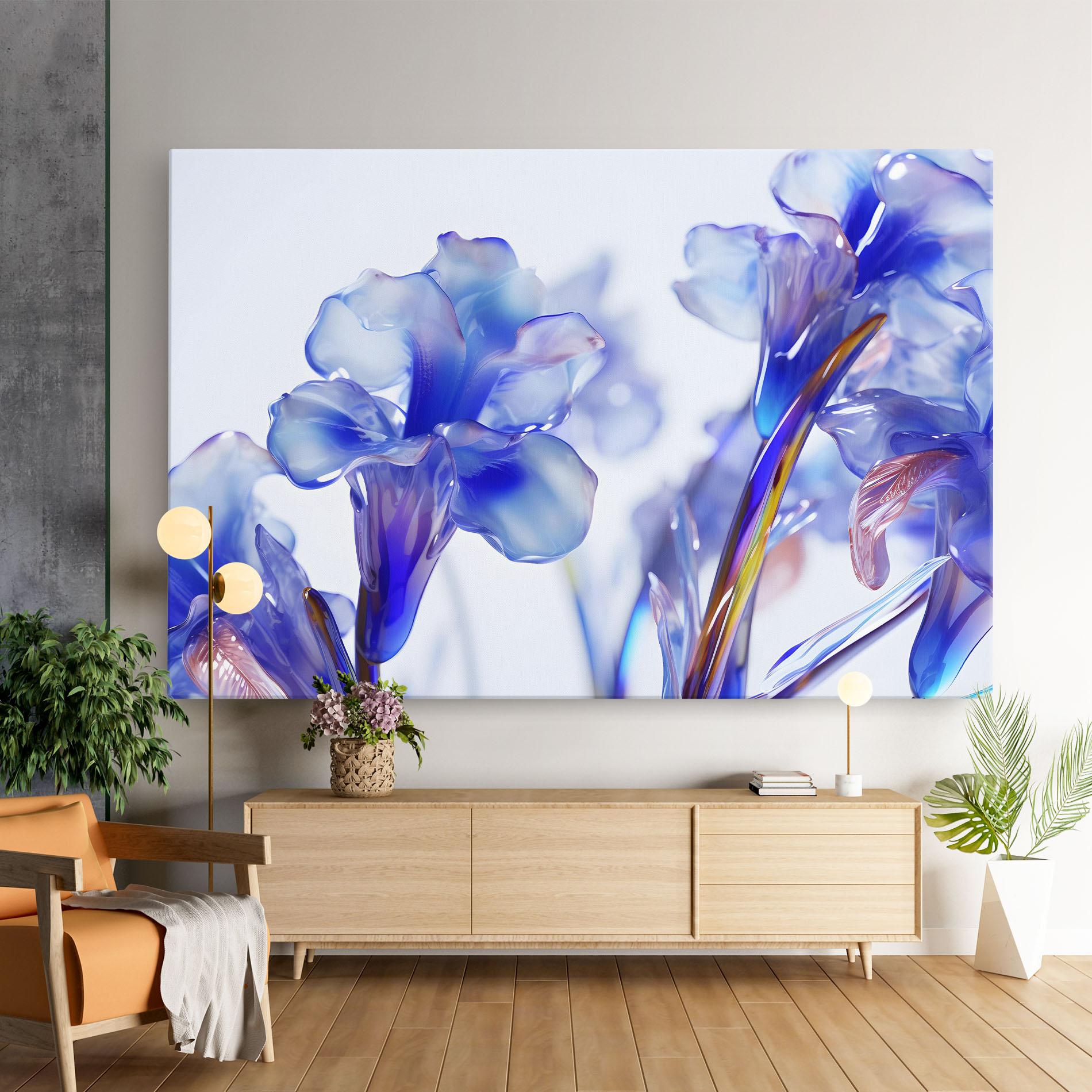 Картина на платно Iris Glass mockup 9