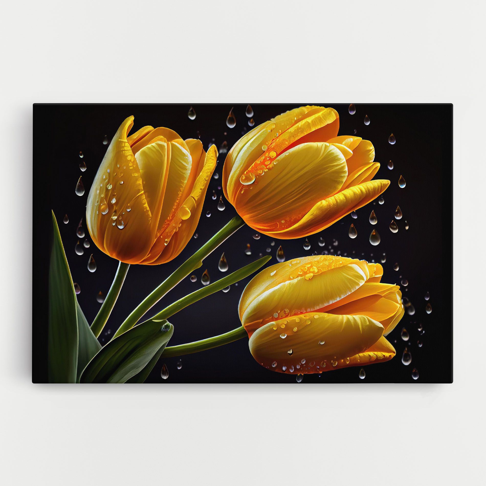 3 Yellow Tulips mockup 0