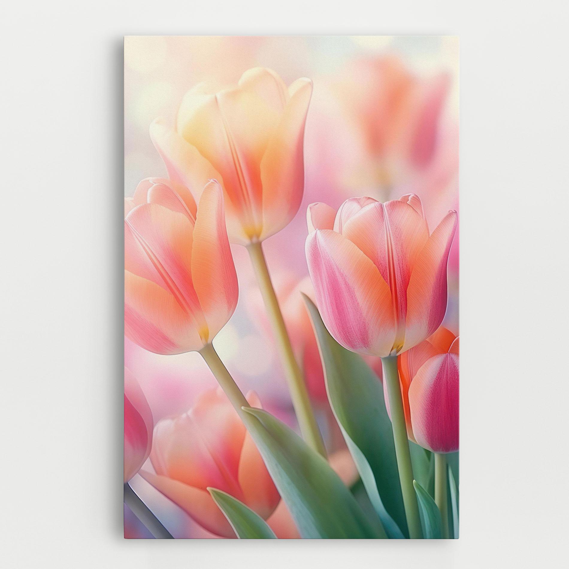 Картина на платно Dreamy Tulips mockup 0