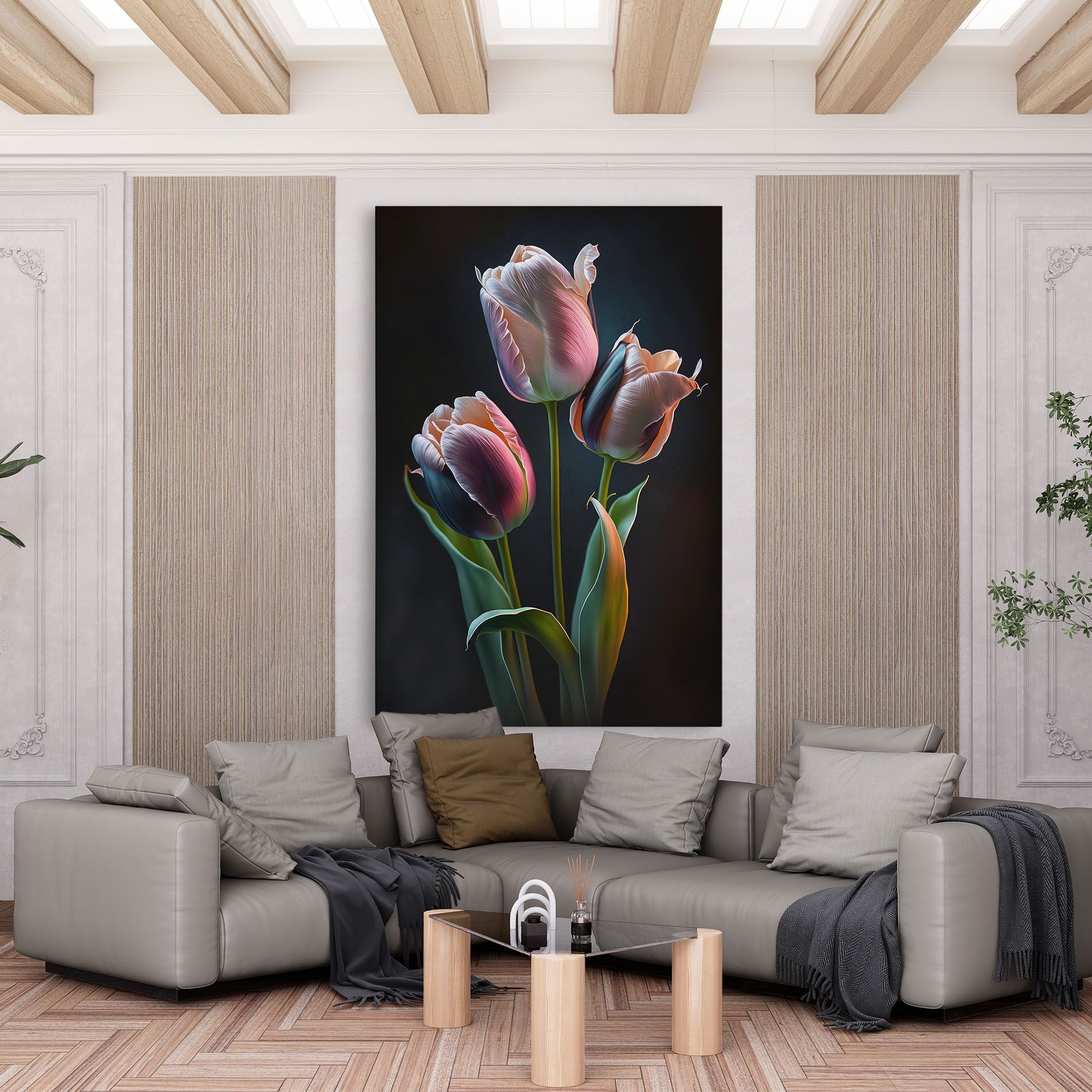 Light Purple Tulips mockup 6