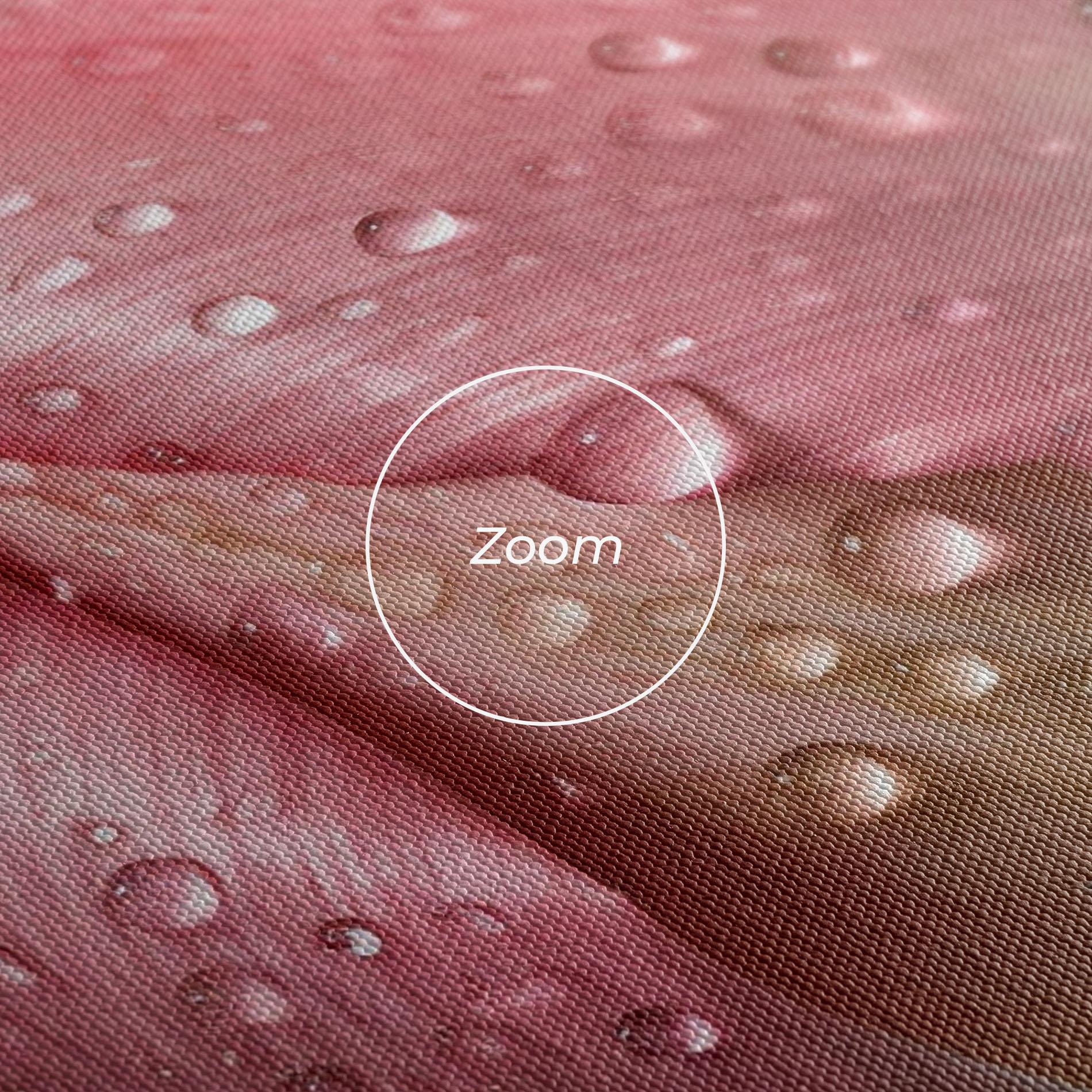 Картина на платно Pink Tulip With Drops mockup 3