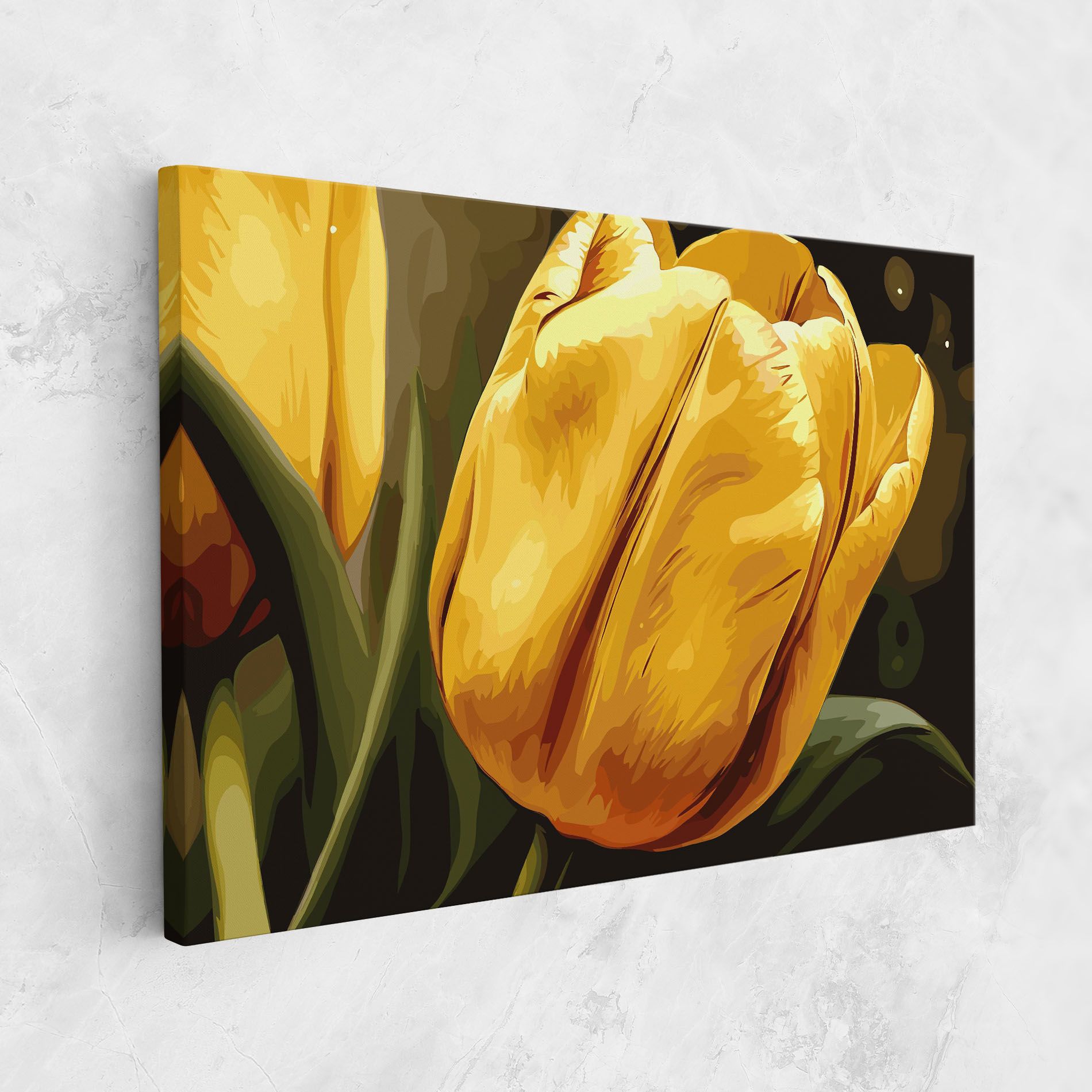 Big Yellow Tulip mockup 1